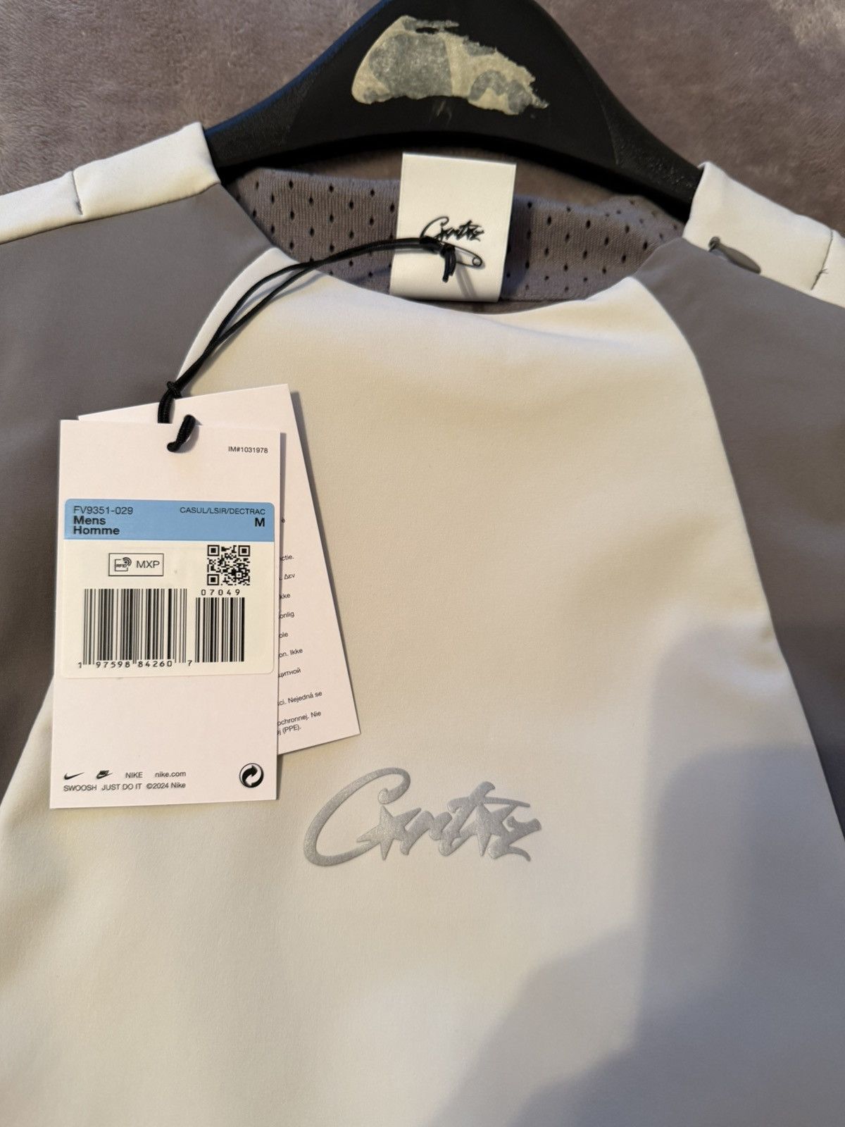 Corteiz × Nike Nike Corteiz Pull over Gully Grey Size US M / EU 48-50 / 2 - 3 Thumbnail