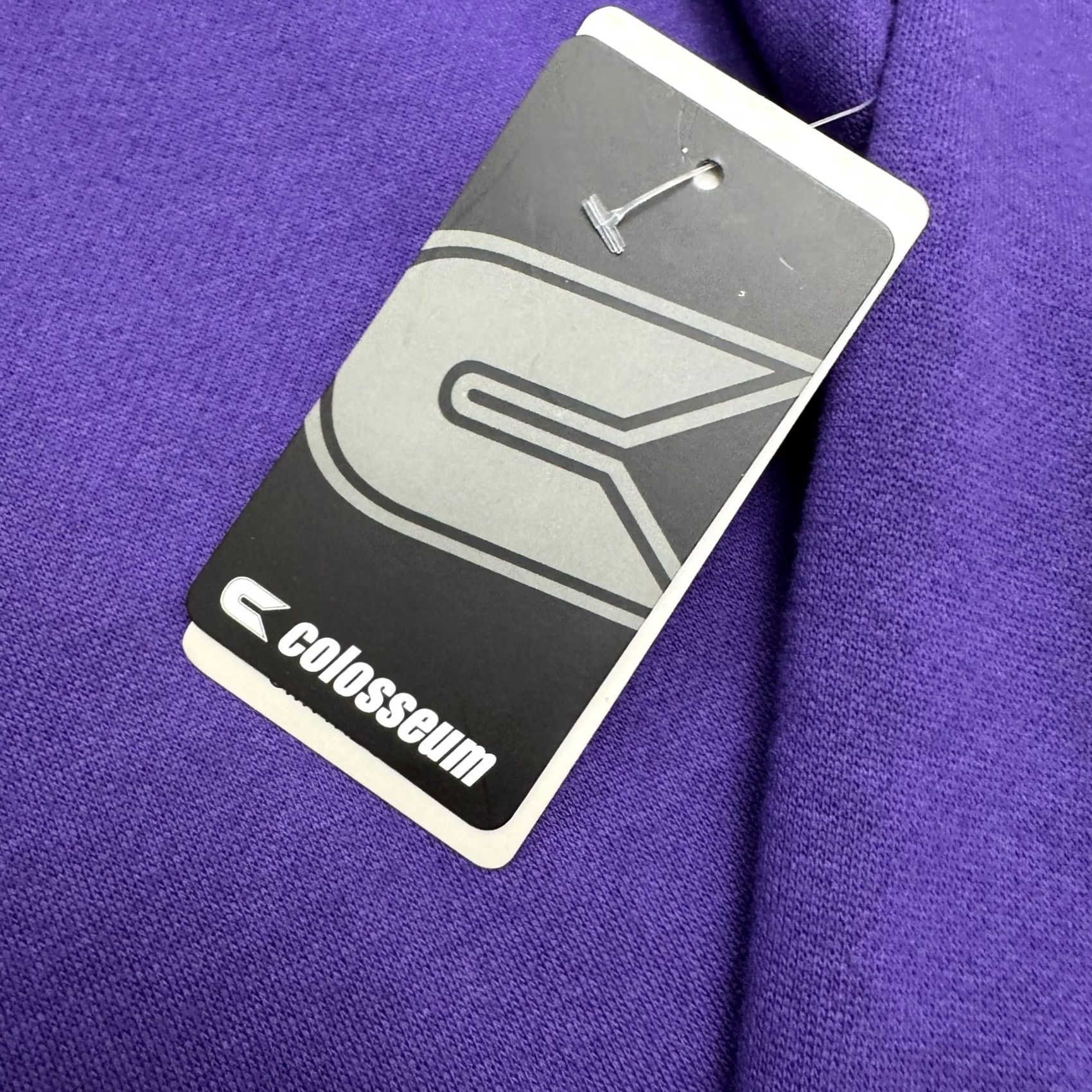 Vintage Colosseum Purple 1/4 Zip Pullover Sweatshirt Mens L NWT Collegiate, Outdoor, Sports, Mock Neck, Fleece, Zip, Logo, Long Sleeve, Regular Fit Size US L / EU 52-54 / 3 - 5 Thumbnail