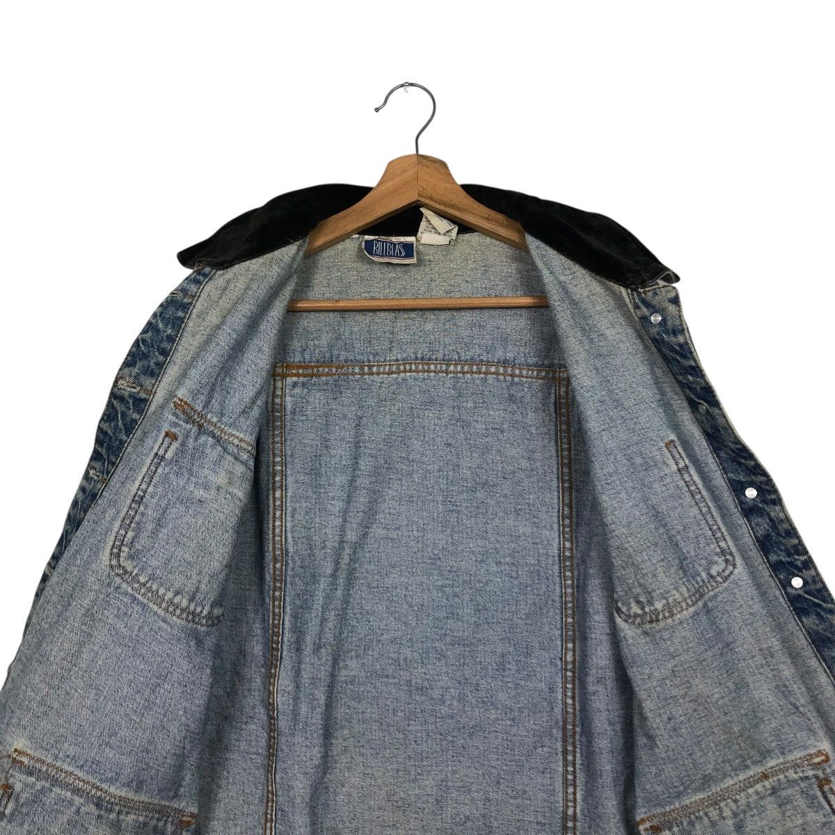 Japanese Brand 🔥VINTAGE CHORE DENIM WORK JACKET BILLBLASS ISSEY MIYAKE Size US M / EU 48-50 / 2 - 16 Thumbnail