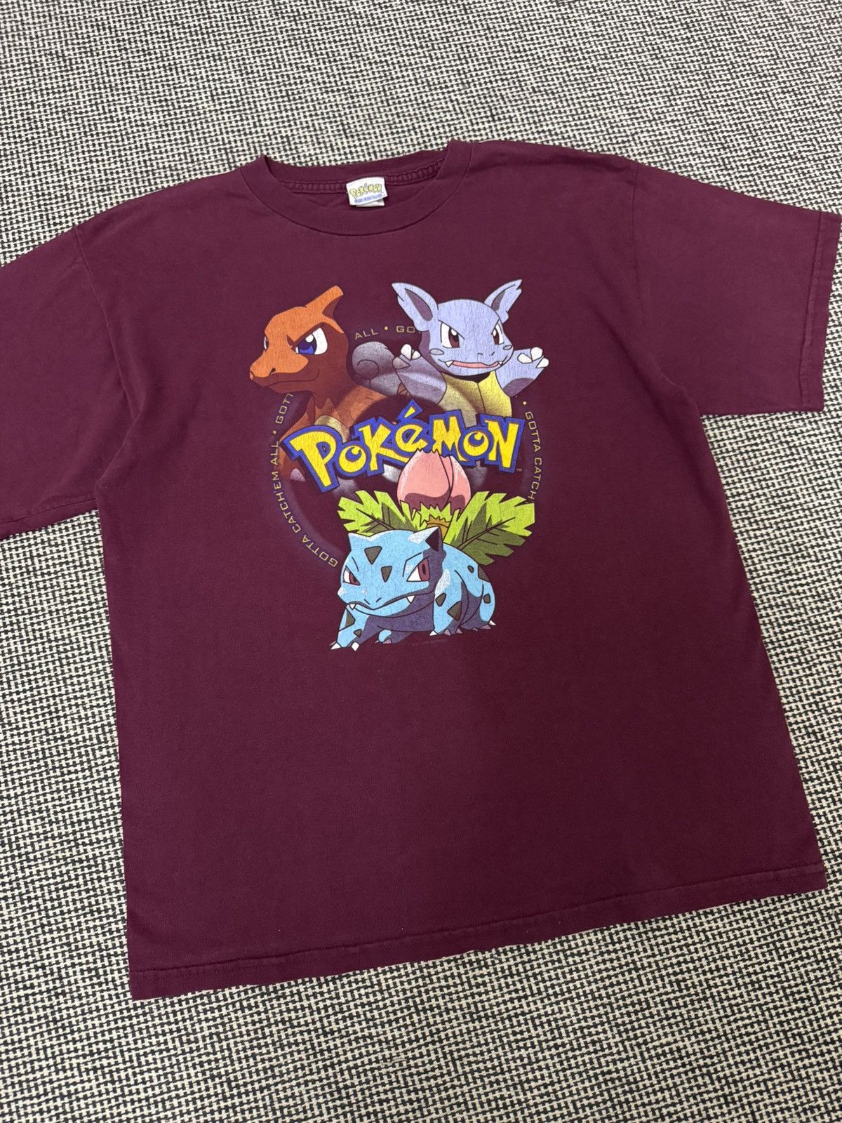 Pokemon Pokemon 1st Gen 1999 Vintage Tshirt Size US M / EU 48-50 / 2 - 2 Thumbnail