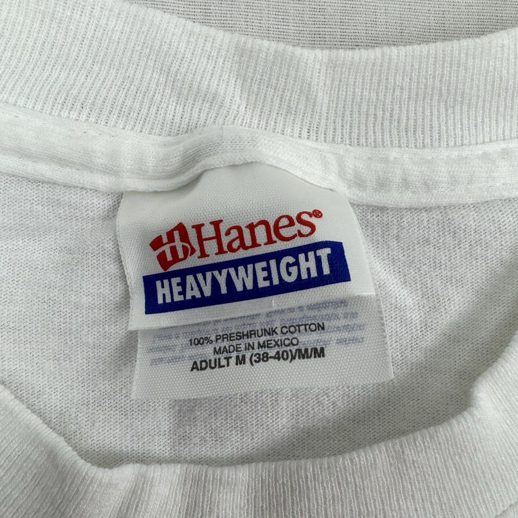 Hanes VINTAGE Hanes T-Shirt Adult Medium White Crew Neck Short Sleeve 90s Y2K Promotion Vodka Caramel Infused Vodka Vintage Promotional T Shirt Mens Size US M / EU 48-50 / 2 - 5 Thumbnail