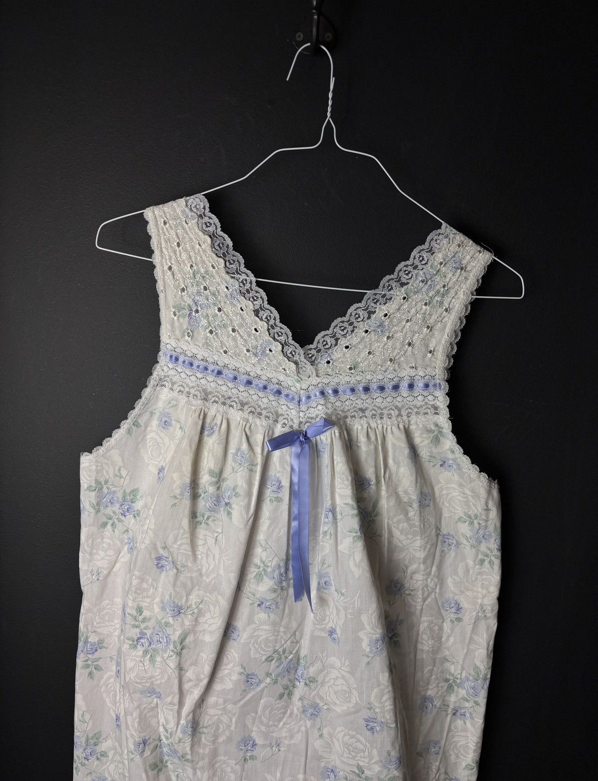 Vintage Two Piece Sleep Set Vintage Slip Dress Beach Cover Pajamas Size M / US 6-8 / IT 42-44 - 10 Thumbnail