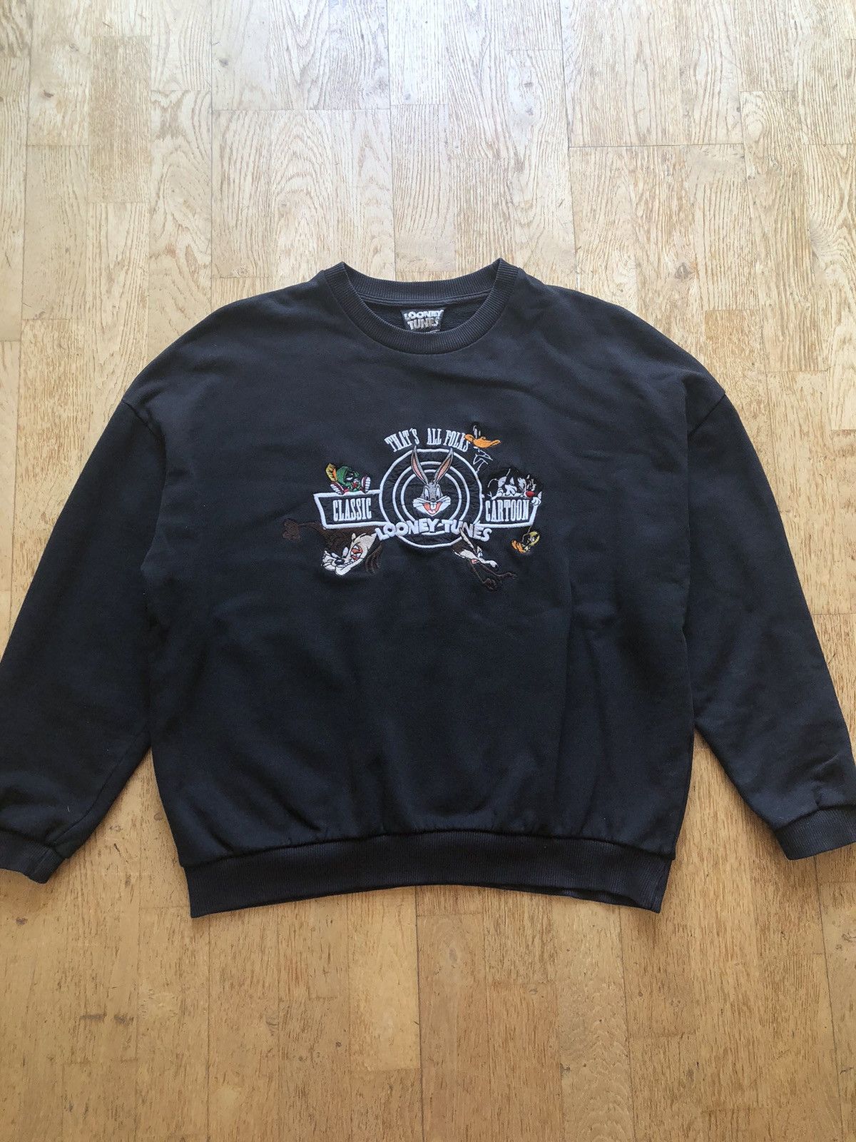 Vintage RARE LOONEY TUNES VINTAGE L CARTOON SWEATSHIRT CREWNECK Size US L / EU 52-54 / 3 - 1 Thumbnail