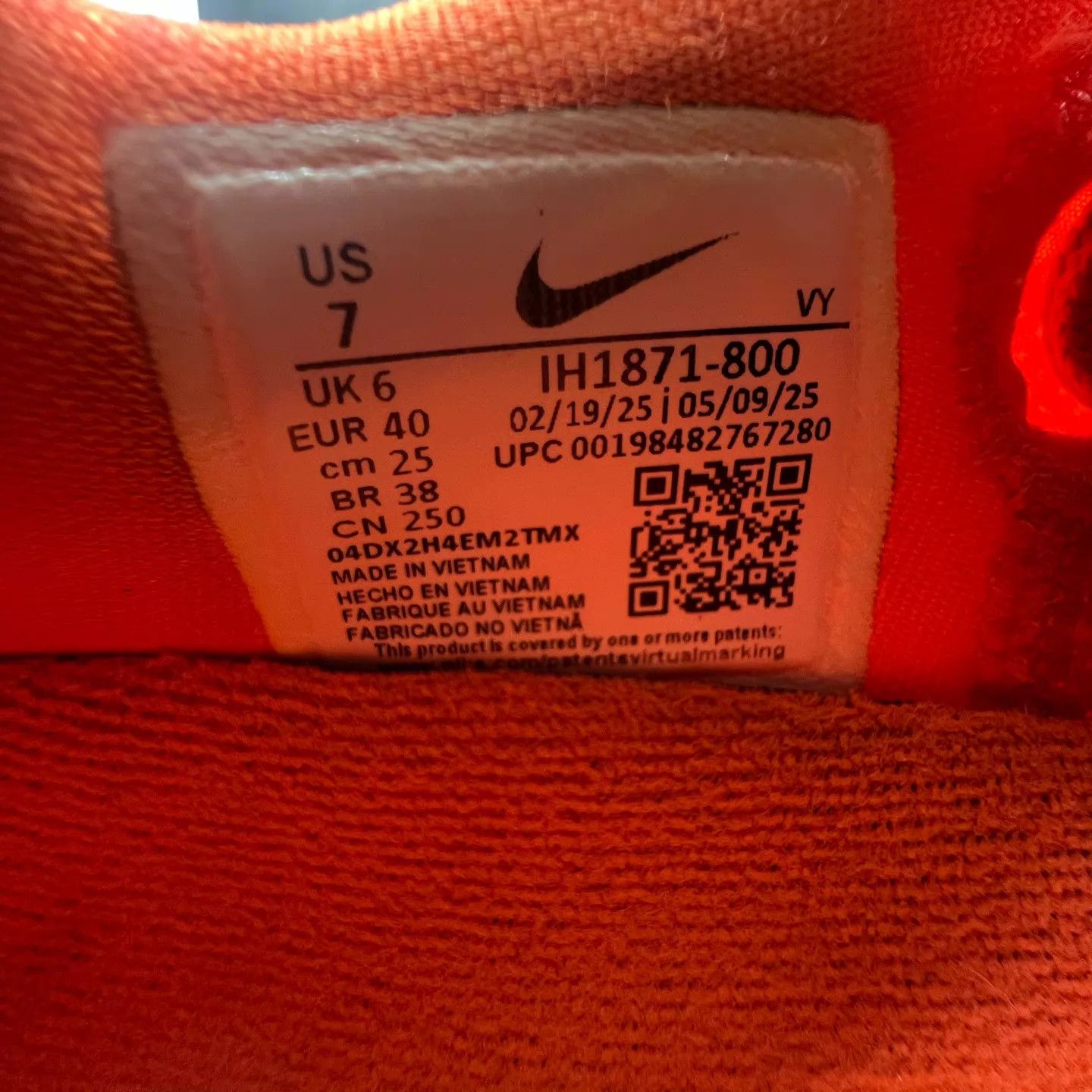 Nike Nike Zoom KD 6 Orange Silver 40 Size US 7 / EU 40 - 8 Thumbnail