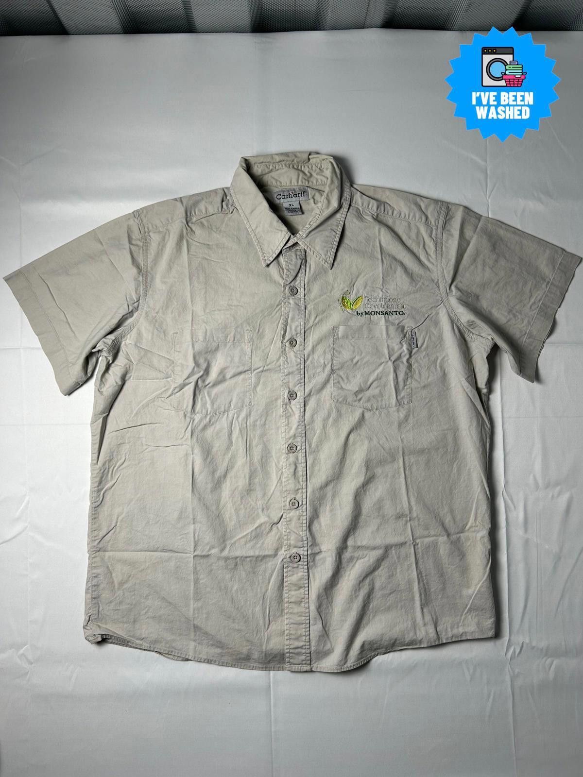 Carhartt Carhartt Pocket Shirt Heavyweight Overshirt Workwear Stone Size US XL / EU 56 / 4 - 1 Thumbnail