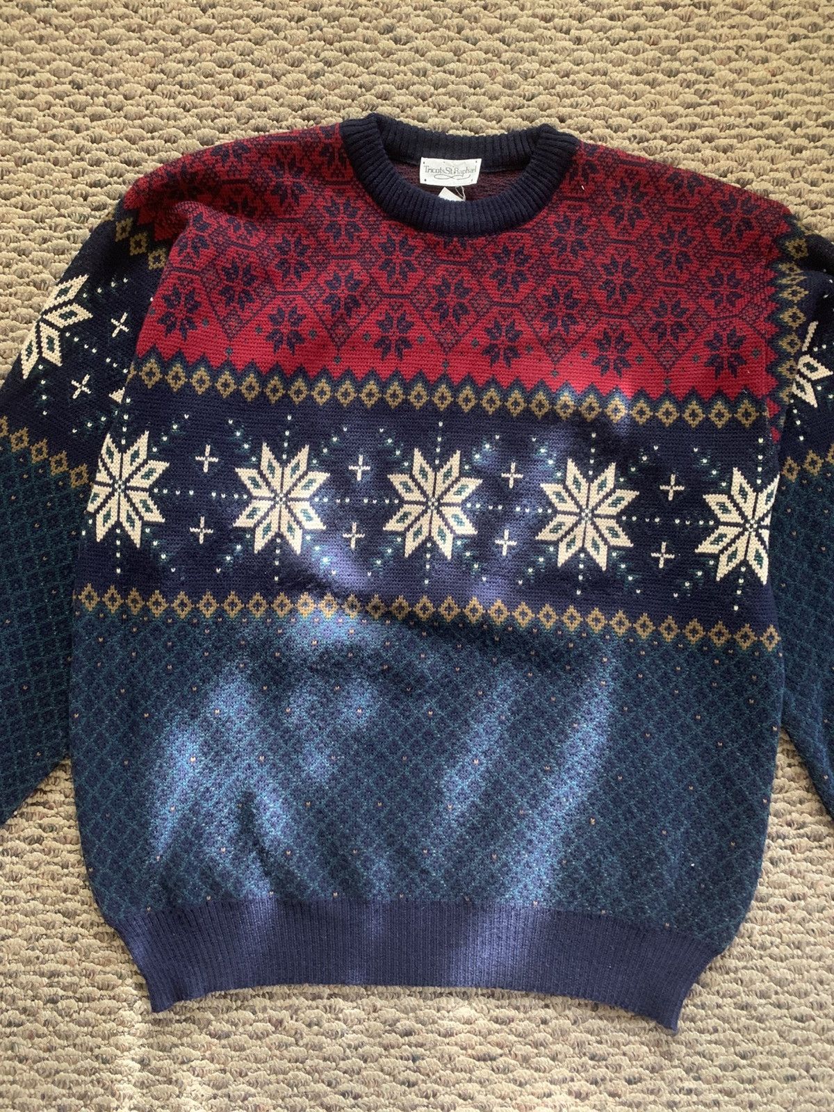 Tricots St. Raphael Vintage Tricots Van Raphael LLBean Knit Wool Sweater Size XL Size US XL / EU 56 / 4 - 2 Thumbnail