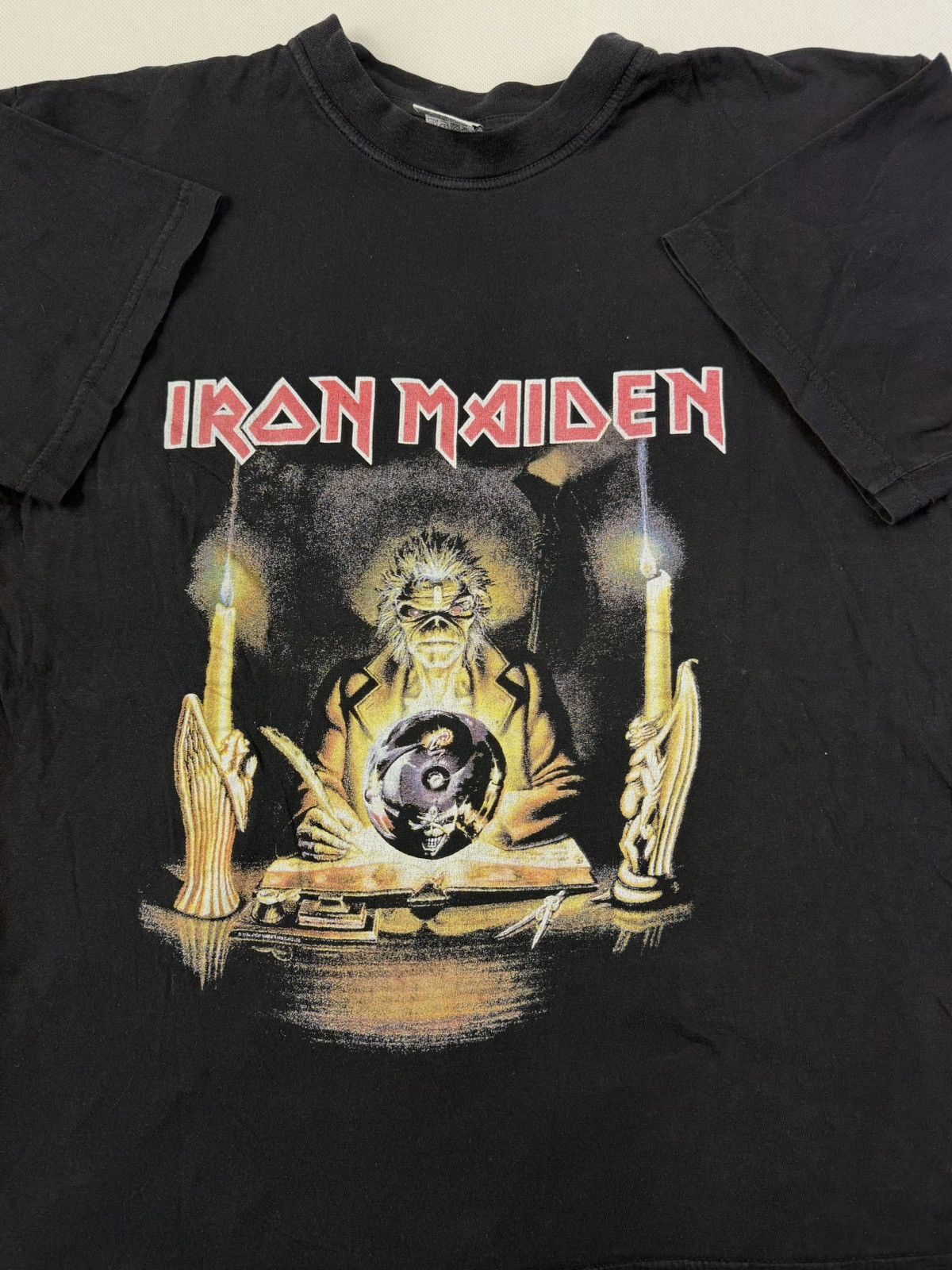 Iron Maiden Iron Maiden Vintage 90's Print Black T-Shirt Size US L / EU 52-54 / 3 - 5 Thumbnail