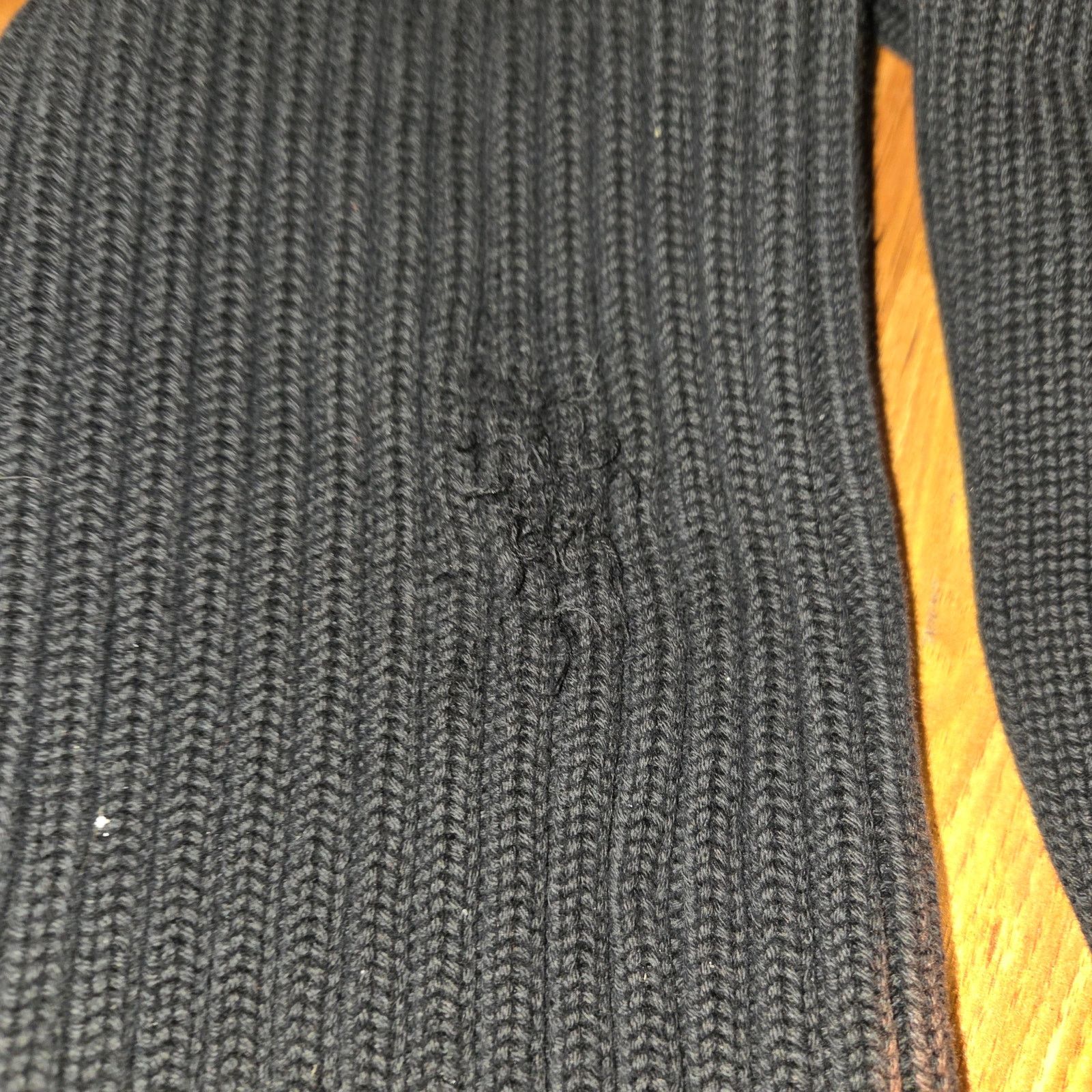 Club Room Club Room Black Quarter Zip Long Sleeve Sweater - XL Size US XL / EU 56 / 4 - 3 Thumbnail