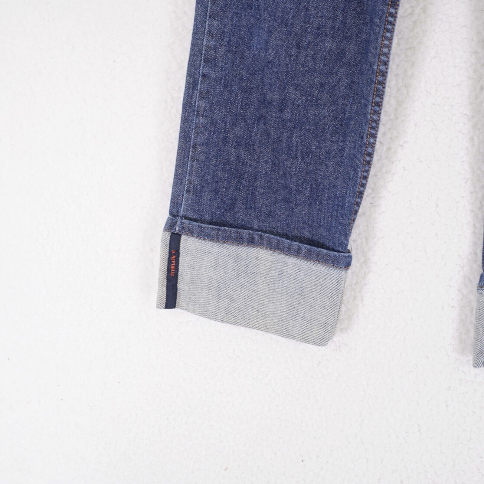 Banana Republic Banana Republic Blue Denim Jeans Size 12 Rolled Up Ankle 33/ Size 34" / US 12 / IT 48 - 2 Thumbnail