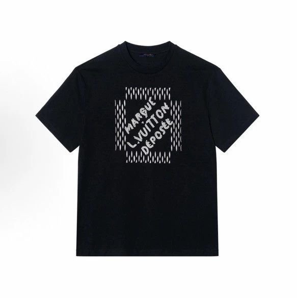 Louis Vuitton Louis Vuitton Monogrammed beaded embroidered short sleeve 2 Size US M / EU 48-50 / 2 - 1 Thumbnail
