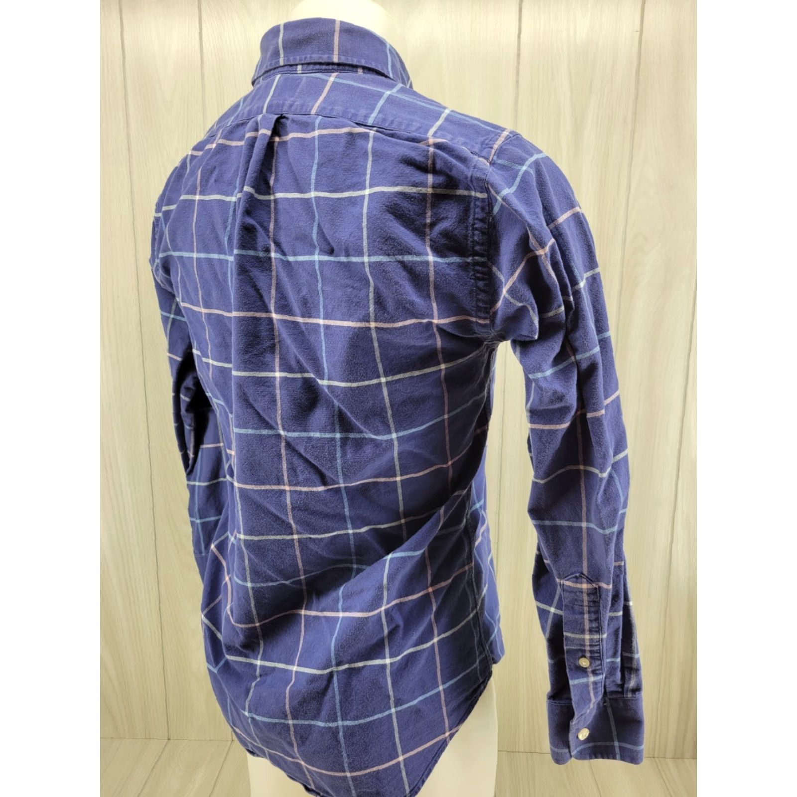 Vineyard Vines Vineyard Vines Button Down Shirt Mens Small S Linen Cotton Blue Plaid Slim Size US S / EU 44-46 / 1 - 5 Thumbnail