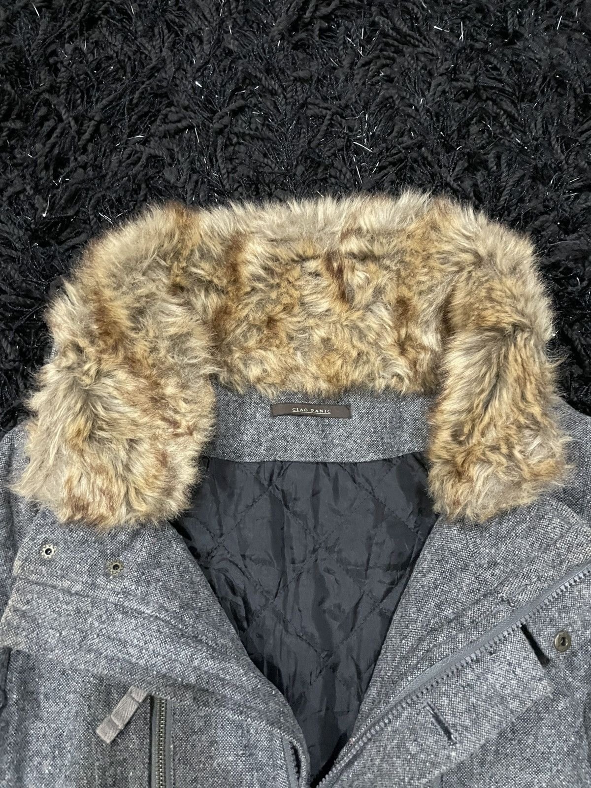 Ciaopanic Japanese archival Ciaopanic parka fur long tail Jacket MOD M Size US M / EU 48-50 / 2 - 4 Thumbnail