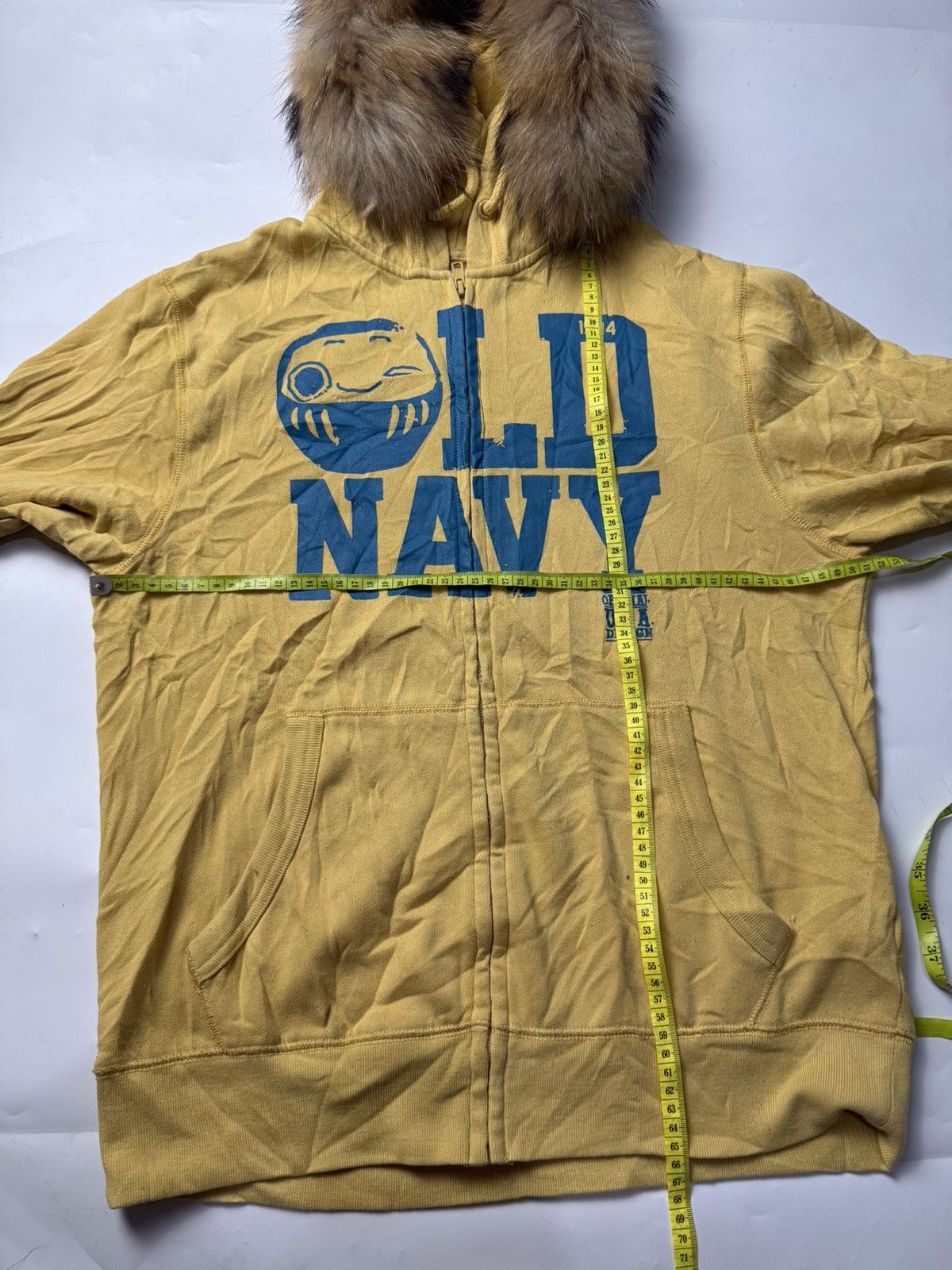 If Six Was Nine × Japanese Brand × Le Grande Bleu (L.G.B.) Fur Hoodie Japanese Old Navy Size US M / EU 48-50 / 2 - 4 Thumbnail