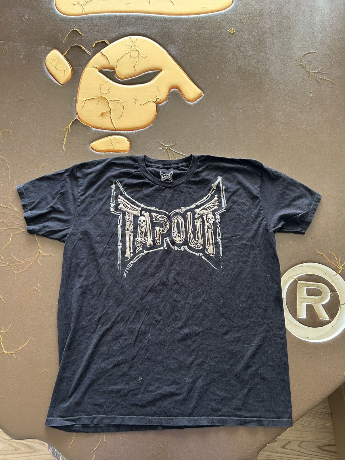 Tapout MMA Bones Logo Tee Black