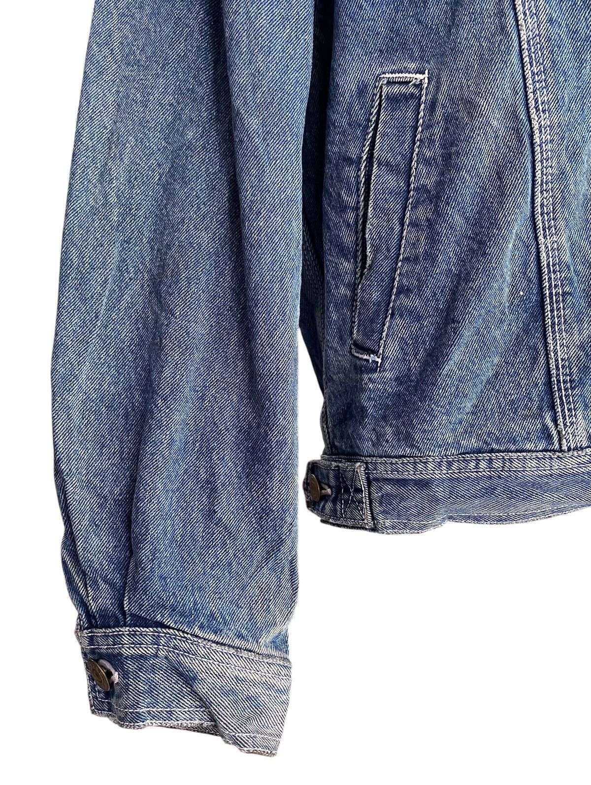 Edwin Vintage EDWIN Denim Jacket Button Double Pocket Size US L / EU 52-54 / 3 - 5 Thumbnail