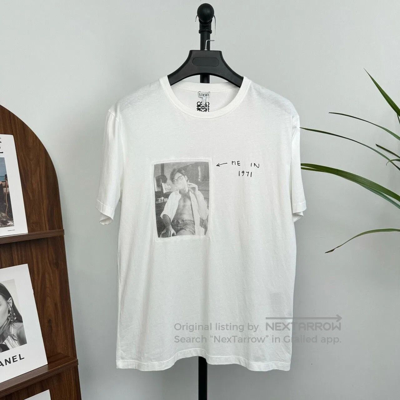 Loewe Loewe White Graphic Short Sleeve T-Shirt. Size US L / EU 52-54 / 3 - 1 Thumbnail