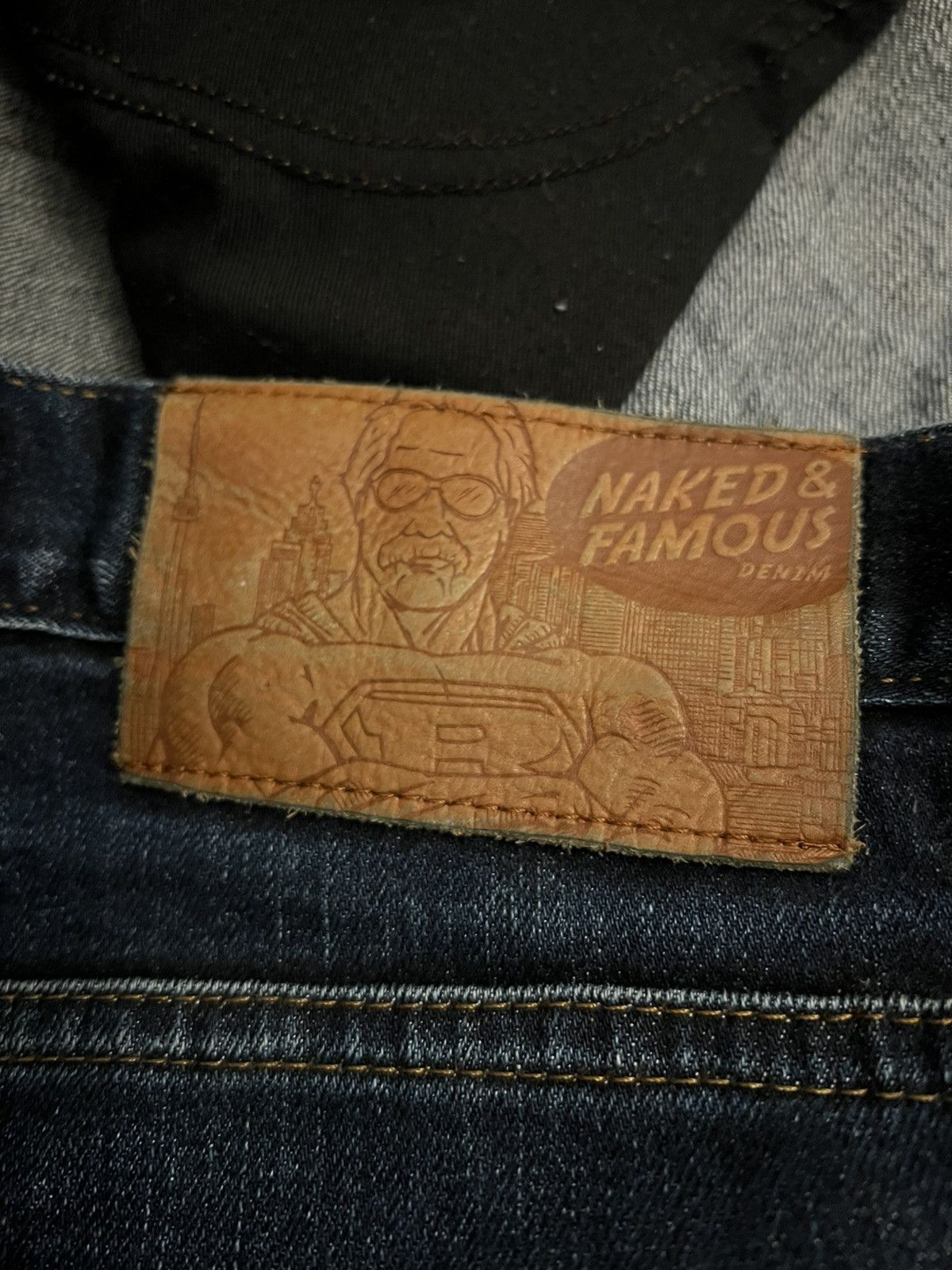 Naked & Famous Naked & Famous OTR Nightshade Stretch Selvedge Jeans Size US 38 / EU 54 - 9 Thumbnail
