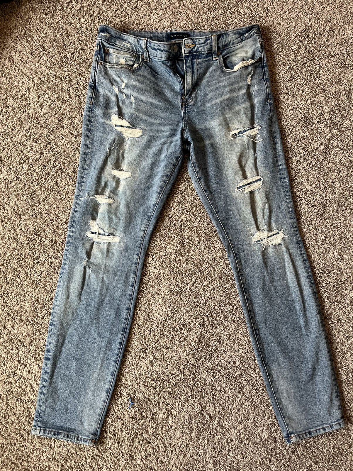Aeropostale Vintage Aeropostale Jeans Size US 34 / EU 50 - 1 Thumbnail