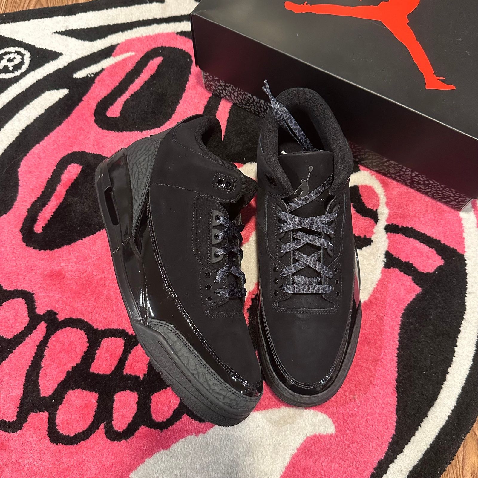 Jordan Brand Jordan 3 Retro Black Cat (2025) - Size 11.5 - Brand New Size US 11.5 / EU 44-45 - 1 Thumbnail