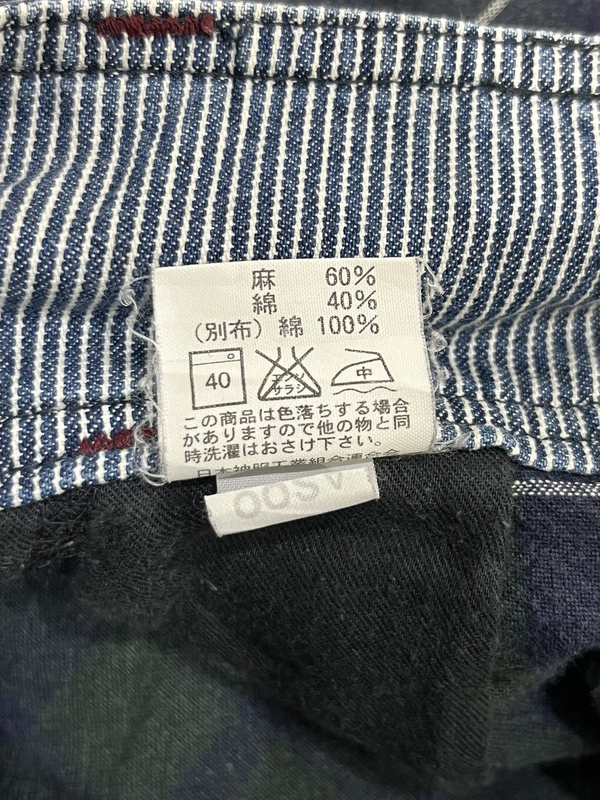 Japanese Brand Japan Designer Betty Smith Lowrise Super Flared Tartan Pants Size 32" / US 10 / IT 46 - 17 Thumbnail