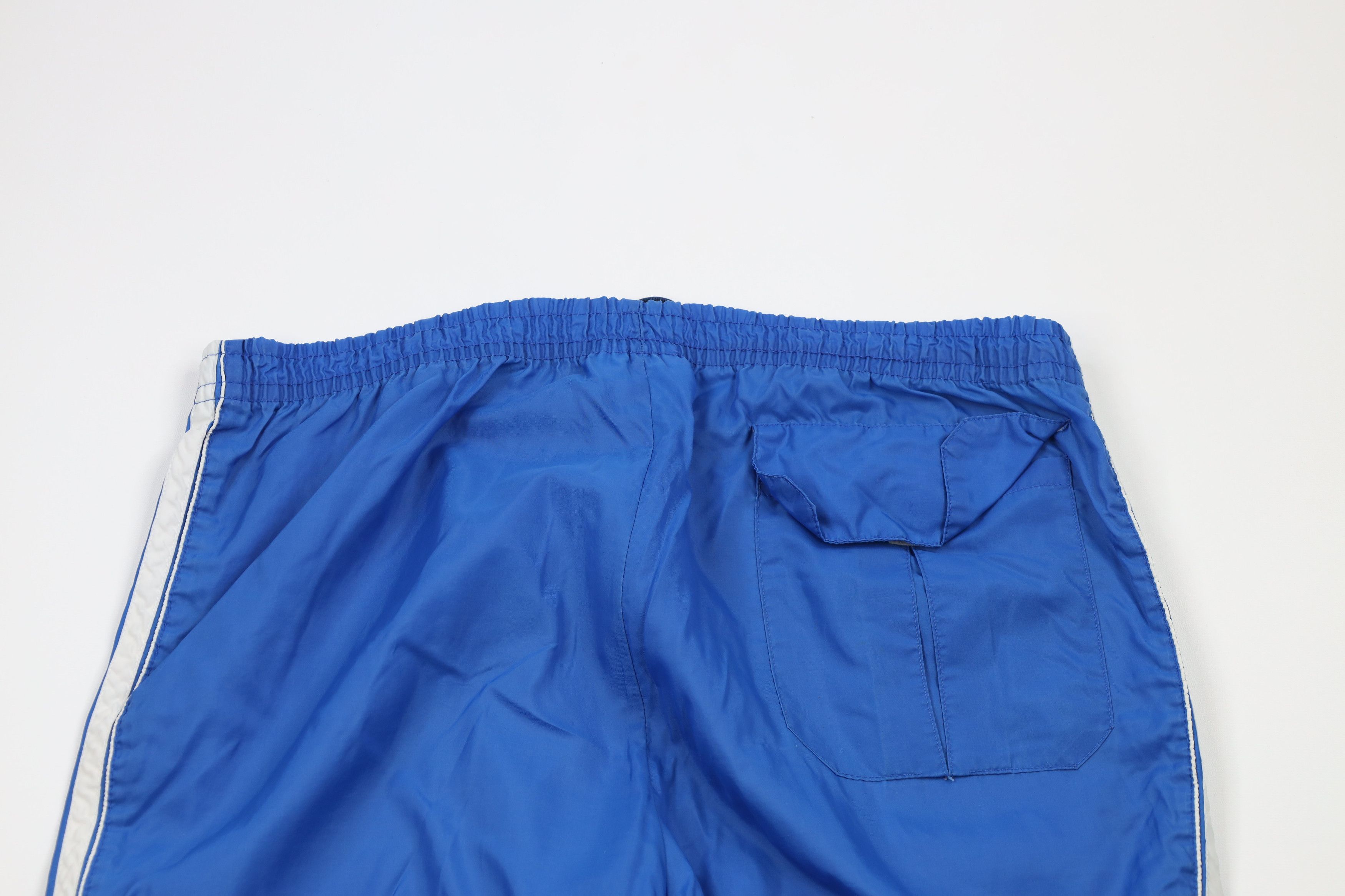 Asics × Vintage Vintage 80s Asics Tiger Windbreaker Pants Royal Blue Size US 36 / EU 52 - 9 Thumbnail