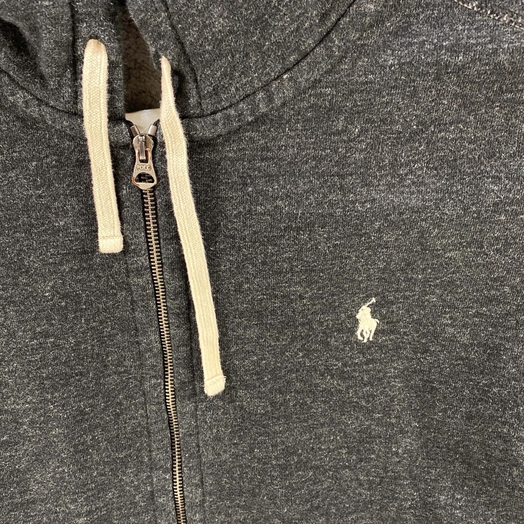 Ralph Lauren VINTAGE Polo Ralph Lauren Heavy Sweatshirt Gray Jacket Pony Logo Hoodie Mens XXL Size US XXL / EU 58 / 5 - 3 Thumbnail
