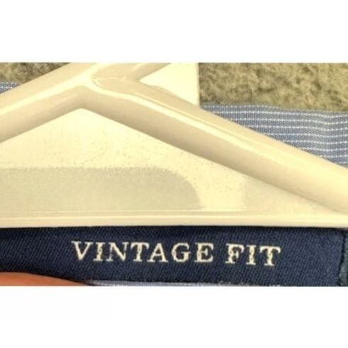 Vintage VINTAGE American Eagle Shirt Mens Large Blue Hairline Stripe Button Up Casual Workwear Short Sleeve Clothing Size US L / EU 52-54 / 3 - 6 Thumbnail