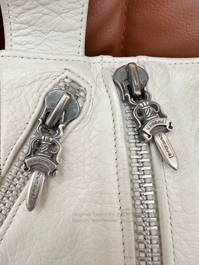 Chrome Hearts CHROME HEARTS White Motorcycle Bag Size ONE SIZE - 8 Thumbnail