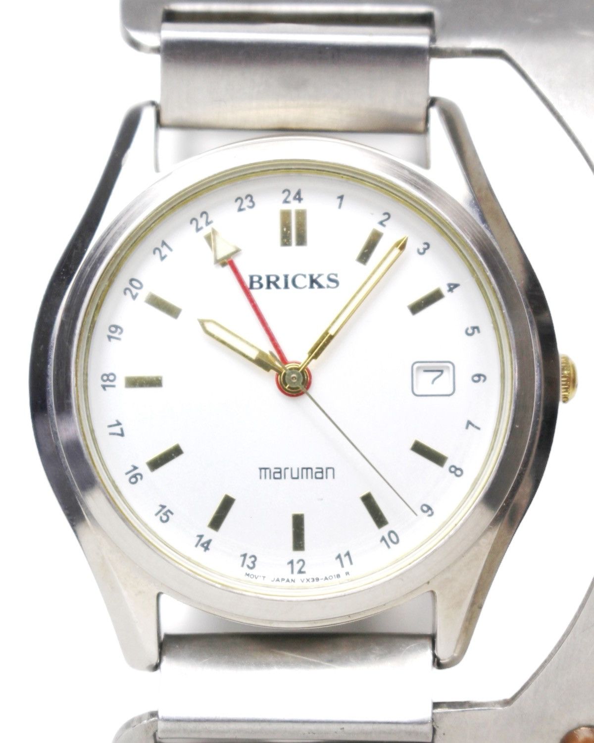 Vintage 1980S MARUMAN SEIKO BRICKS – INDUSTRIAL CUFF WATCH Size ONE SIZE - 3 Thumbnail