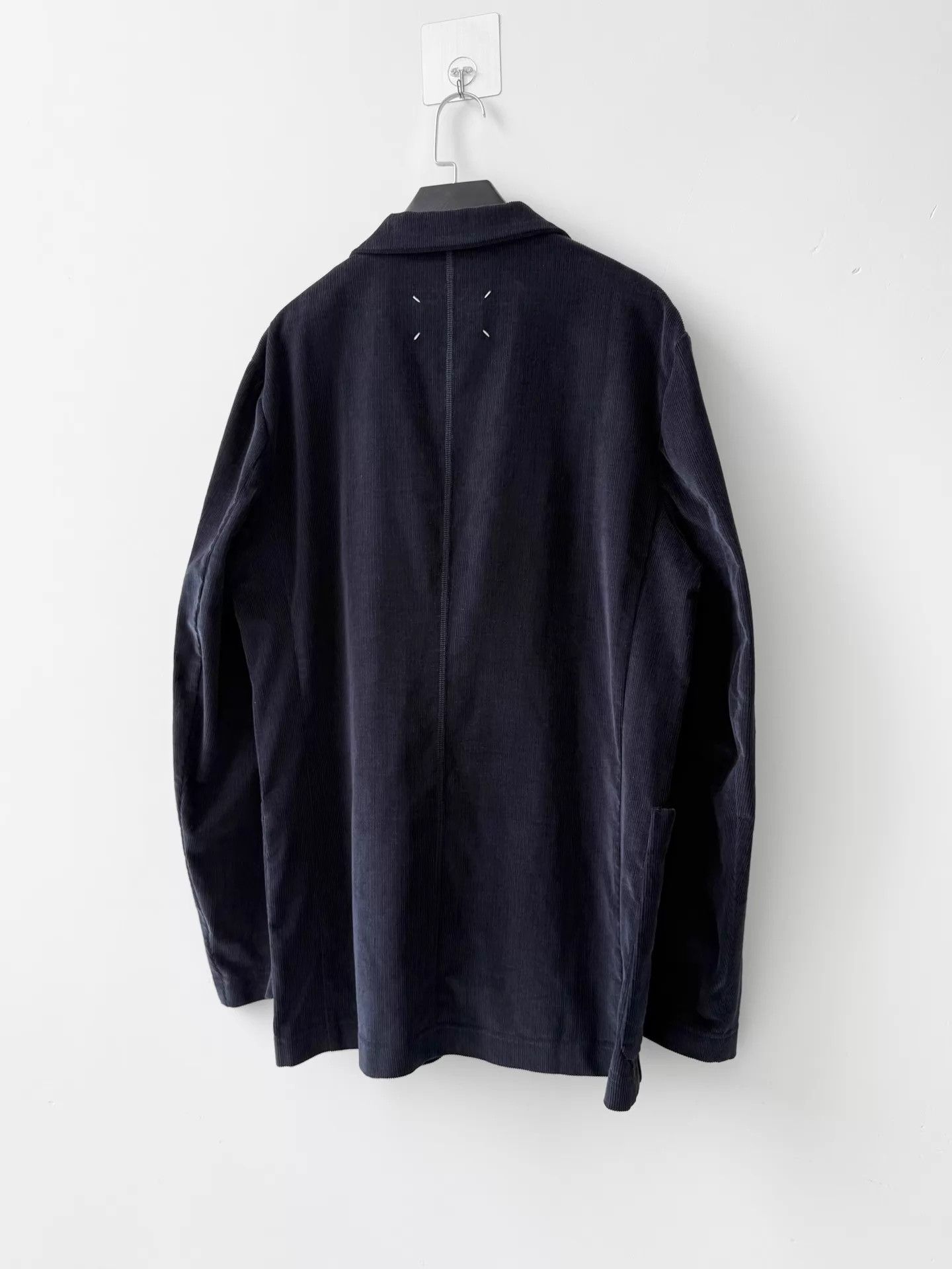 Maison Margiela Maison Margiela A/W19 Navy Corduroy Waist Panel Suit 50 Size US M / EU 48-50 / 2 - 2 Thumbnail