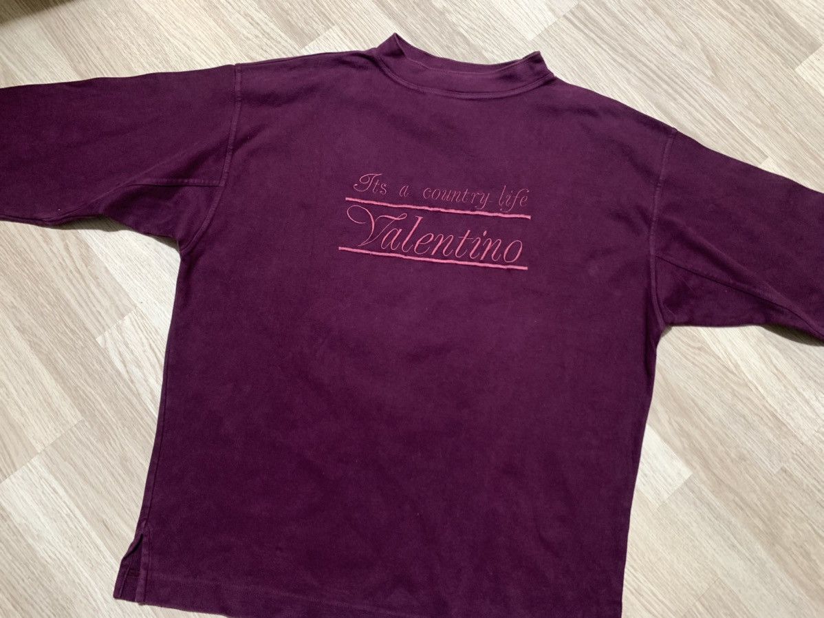 Valentino × Vintage Valentino jeans vintage sweatshirt Size US XL / EU 56 / 4 - 4 Thumbnail