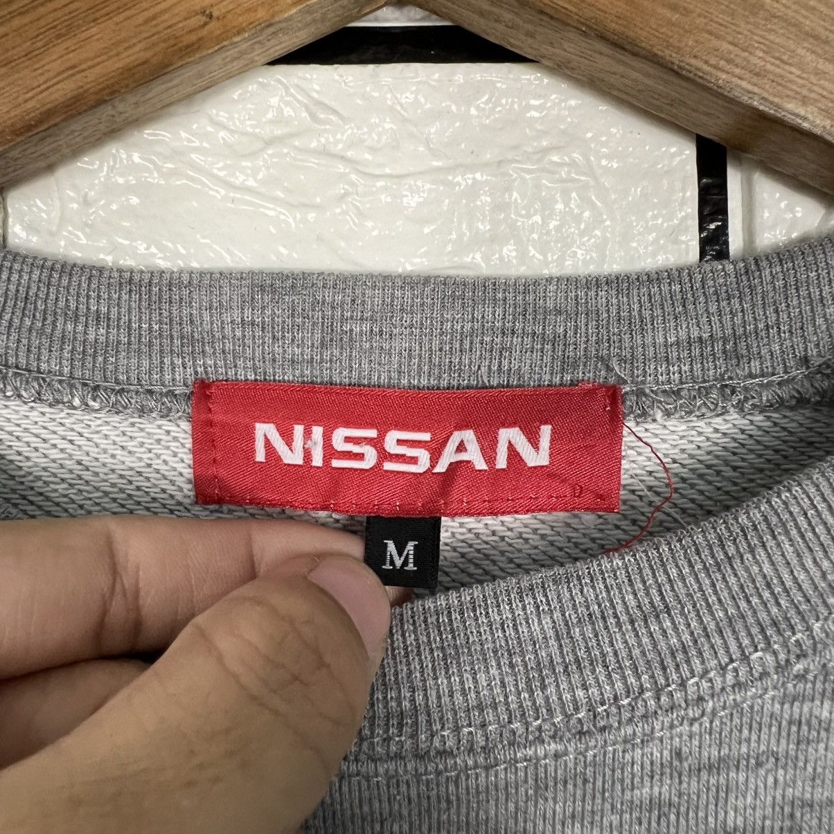 Nissan Vintage NISSAN Small Logo Crewneck Sweatshirt #4068-C185 Size US M / EU 48-50 / 2 - 9 Thumbnail