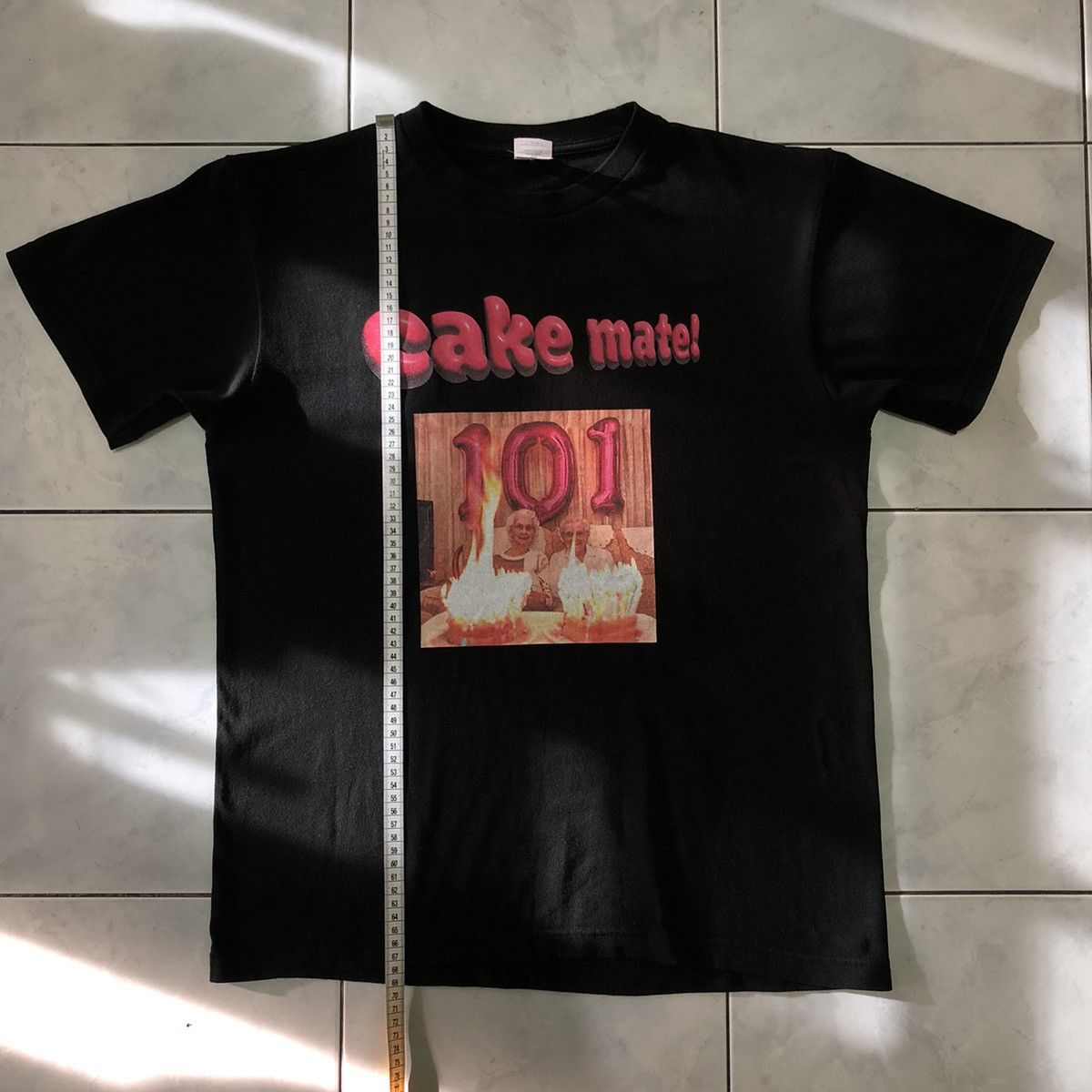 Japanese Brand Cake Mate! Graphic Tshirt Long Lasting Bestie Potrait Size US M / EU 48-50 / 2 - 22 Thumbnail
