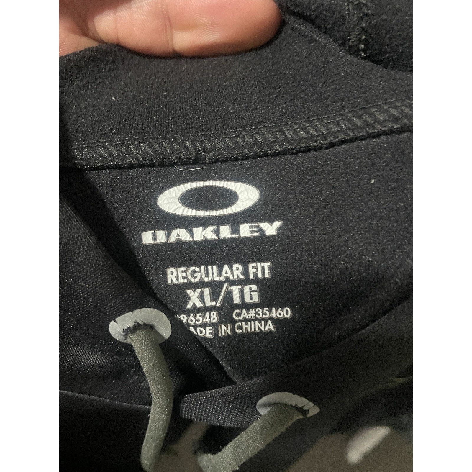 Oakley Size XL- Oakley Pullover Hoodie Black Limited Reflective Size US XL / EU 56 / 4 - 3 Thumbnail