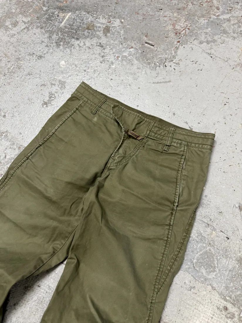 Designer × Marithe + Francois Girbaud × Vintage 2000s Marithé + François Girbaud Olive Straight Pants Size US 31 - 9 Thumbnail