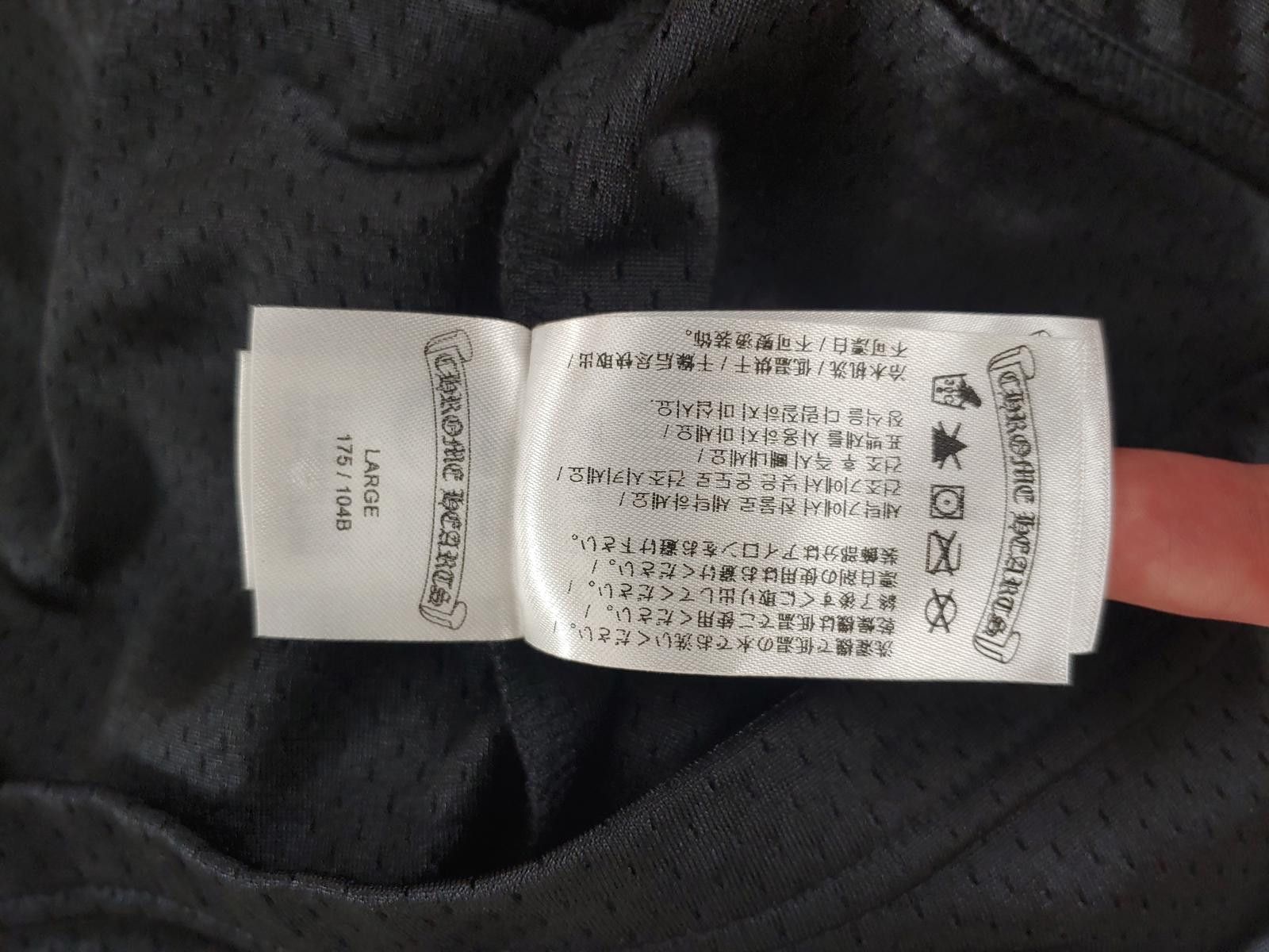 Chrome Hearts Chrome Hearts Mesh Warm Up Jersey in Black Size US L / EU 52-54 / 3 - 6 Thumbnail