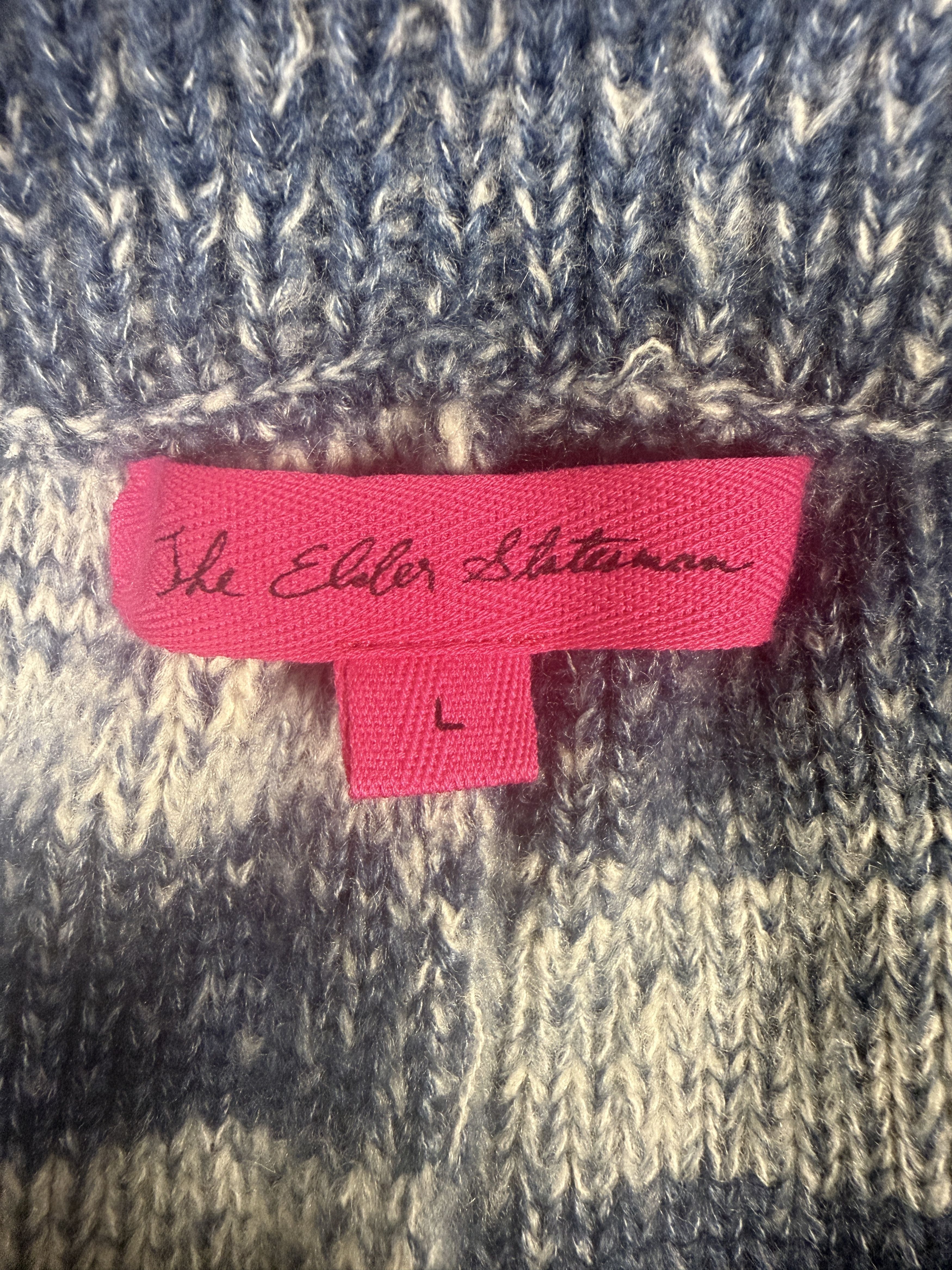 The Elder Statesman $1200 The Elder Statesman Nimbus Crest Cashmere Stripe Pants Size 30" / US 8 / IT 44 - 10 Thumbnail
