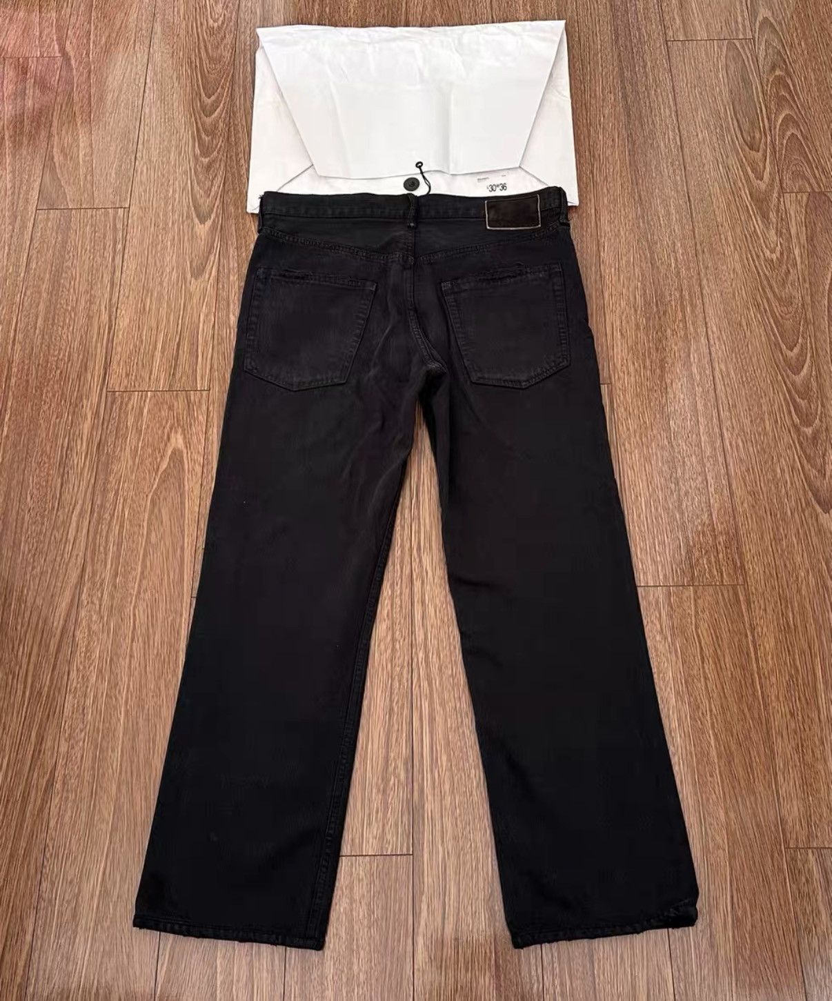 Visvim VISVIM 21SS SOCIAL SCULPTURE BLK DMGD-17 Distressed Jeans Size US 33 - 2 Thumbnail