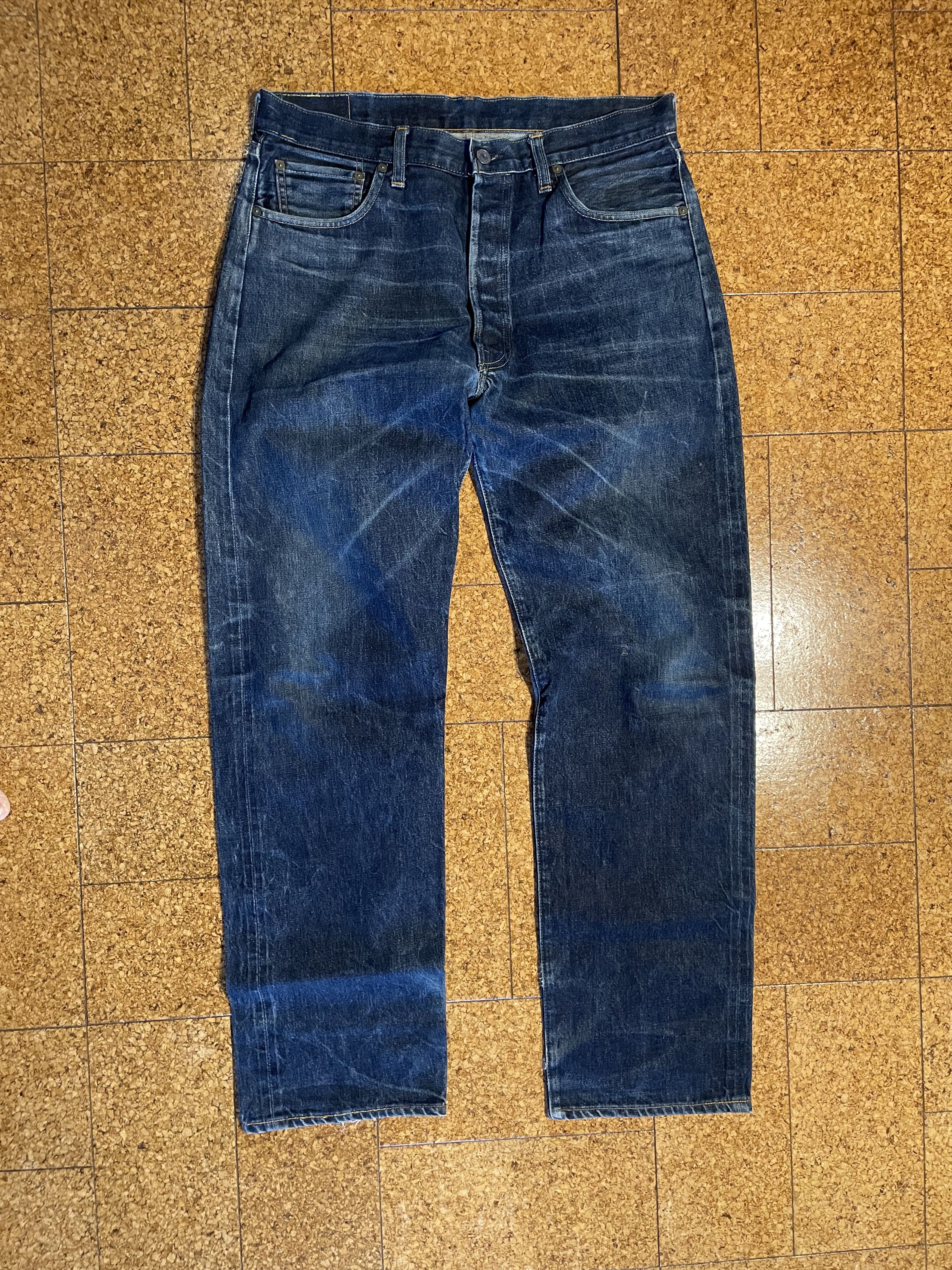 Levi's Levi’s 501XX Valencia 555 Made USA Selvedge 36x36 Size US 35 - 1 Thumbnail
