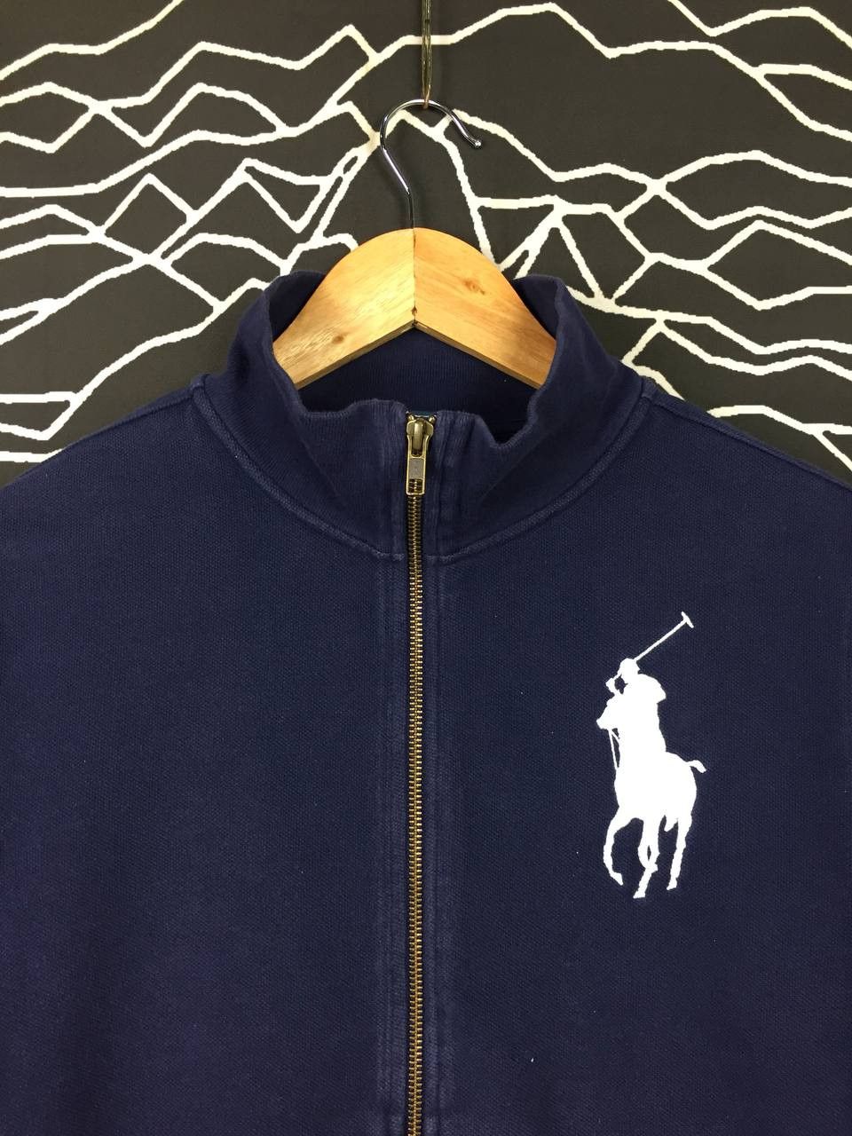 Polo Ralph Lauren Vtg Polo Ralph Lauren Big Logo Zipper Jacket Size US M / EU 48-50 / 2 - 4 Thumbnail