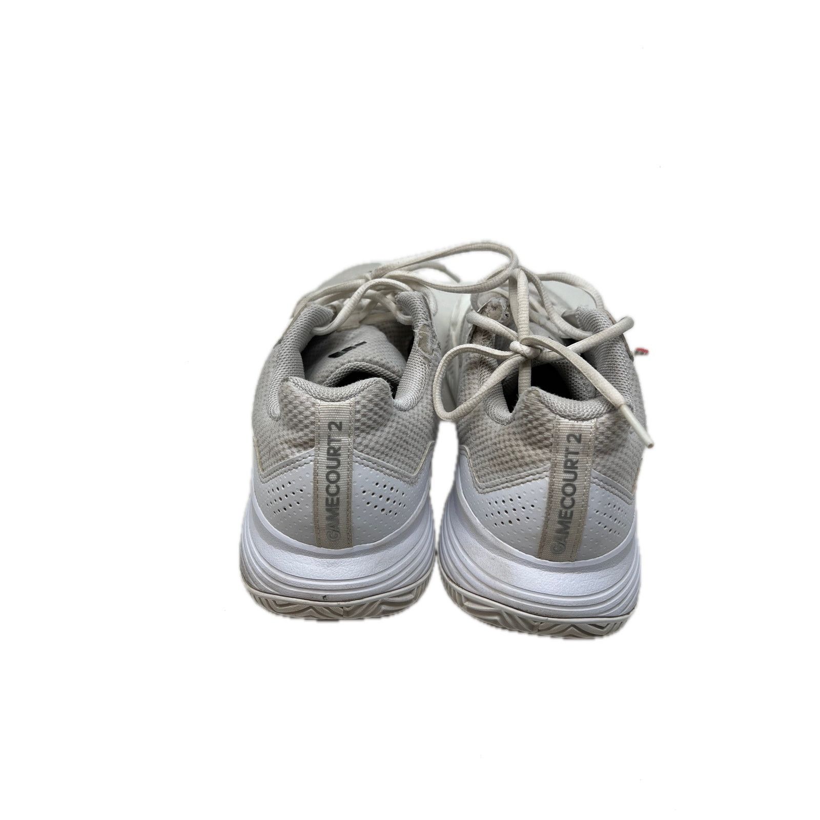 Adidas adidas Gamecourt 2.0 Cloud White Matte Silver Mens 10.5 Size US 10.5 / EU 43-44 - 5 Thumbnail