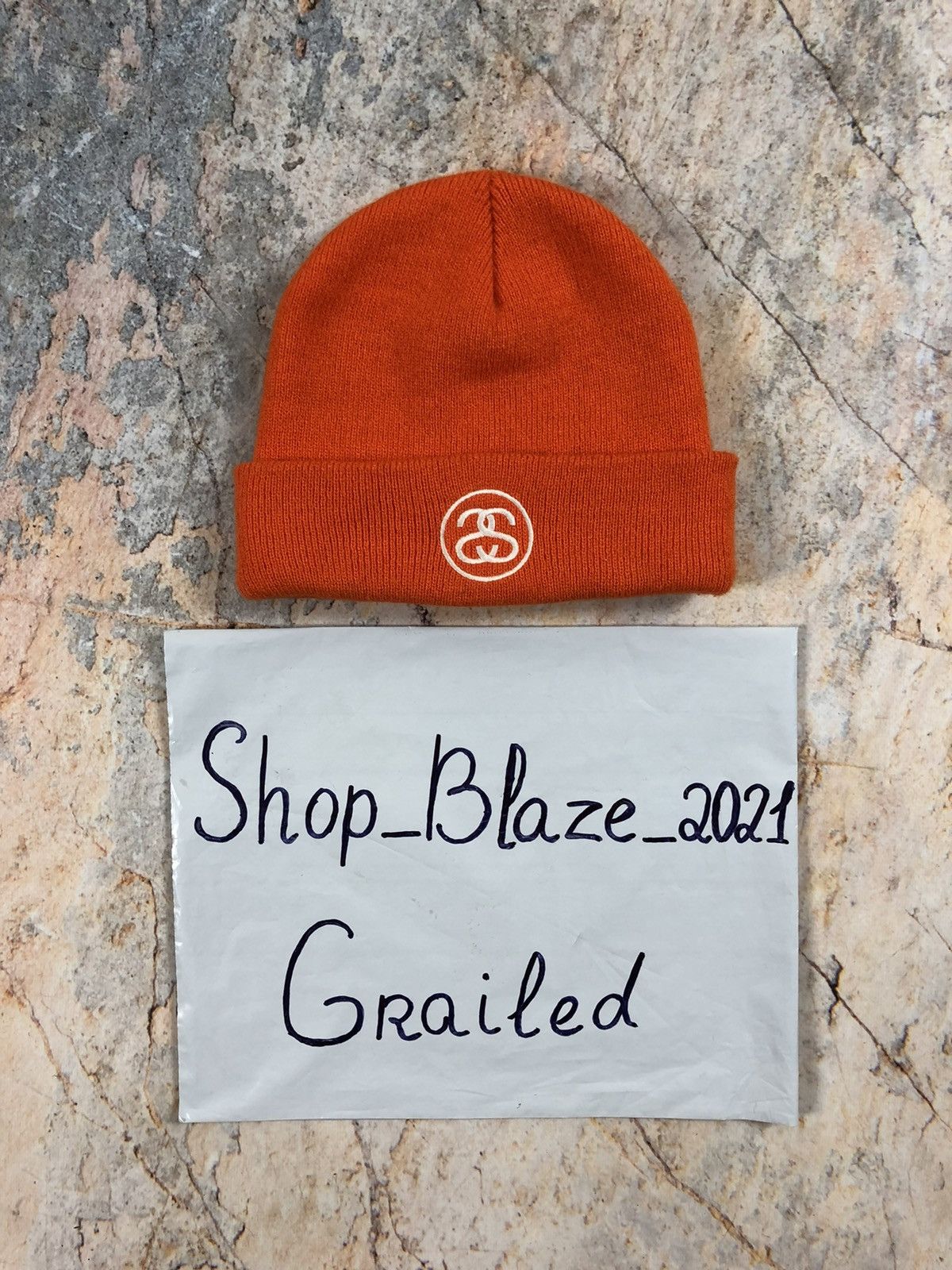 Stussy Stussy orange hat Size ONE SIZE - 8 Thumbnail