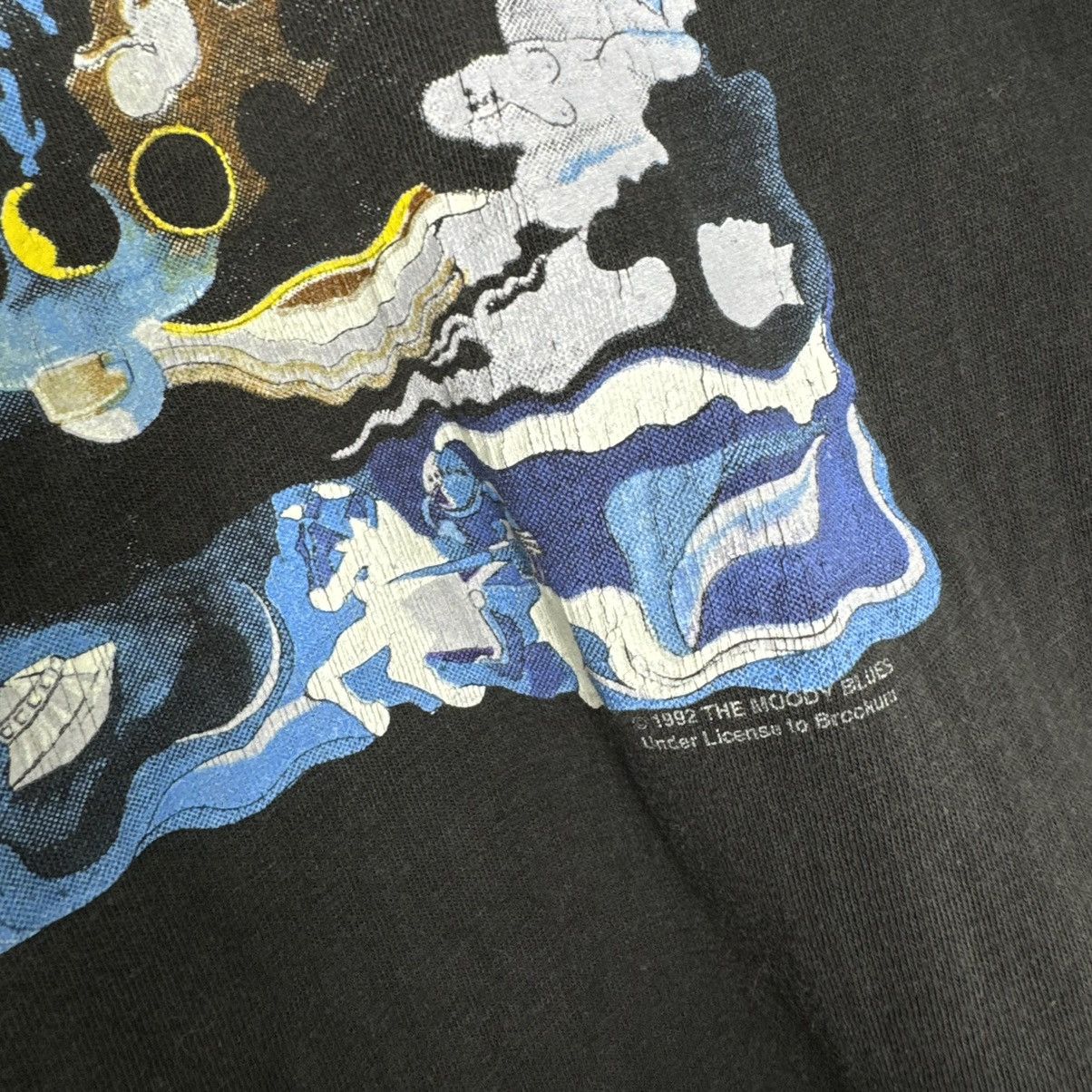 Band Tees Vintage 1992 The Moody Blues Brockum Tour T Shirt Size US L / EU 52-54 / 3 - 5 Thumbnail