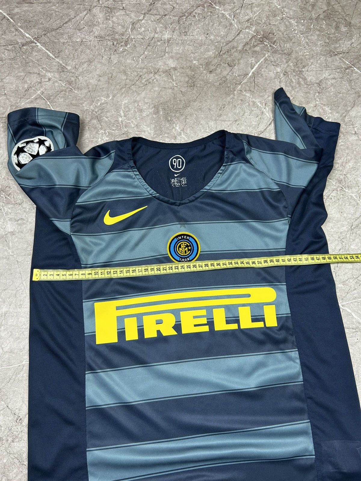 Nike Nike Adriano Inter Milan 2004 2005 2006 Third Soccer Jersey Size US M / EU 48-50 / 2 - 16 Thumbnail