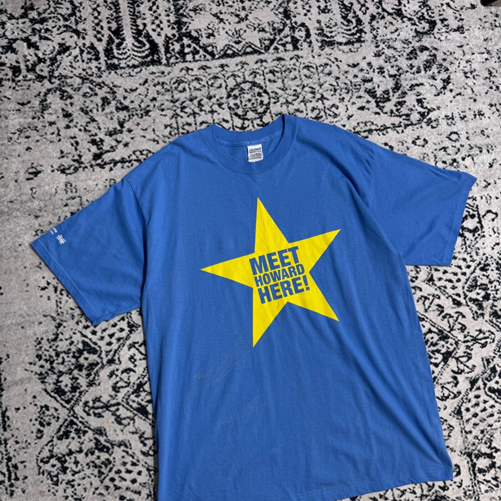 Vintage Vintage Unisex Blue Cotton T-Shirt Size XL Y2K 90s Size US XL / EU 56 / 4 - 4 Thumbnail