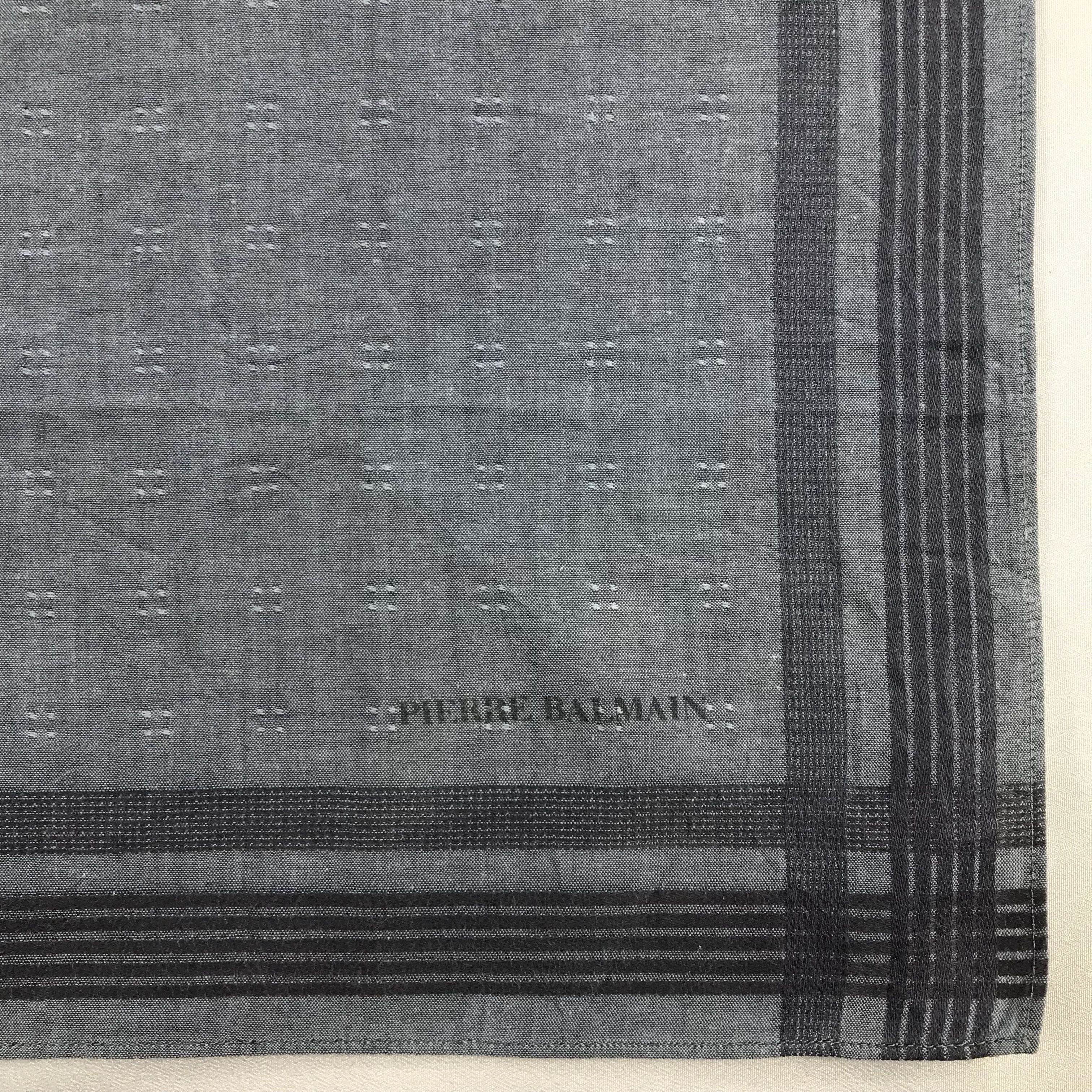 Pierre Balmain Pierre Balmain Handkerchief / Bandana / Neckerchief C772 Size ONE SIZE - 5 Thumbnail
