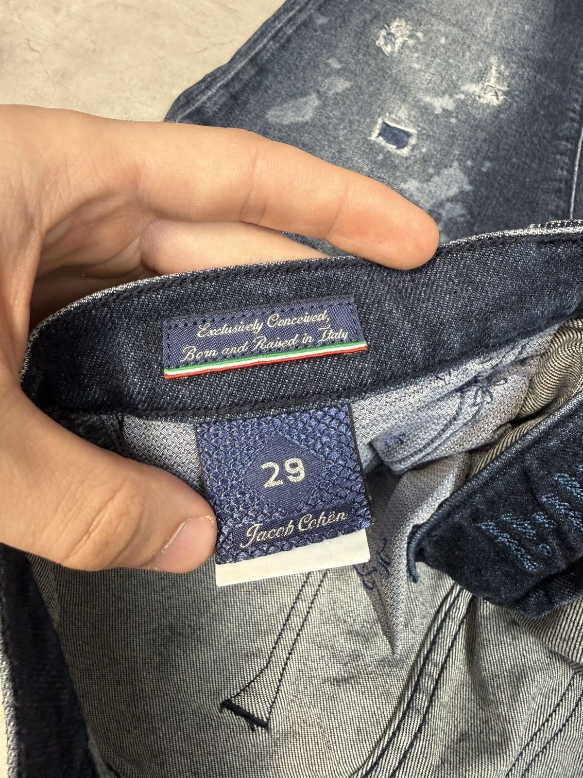 Jacob Cohen Jacob Cohen Luxury Jeans Size 32" / US 10 / IT 46 - 10 Thumbnail