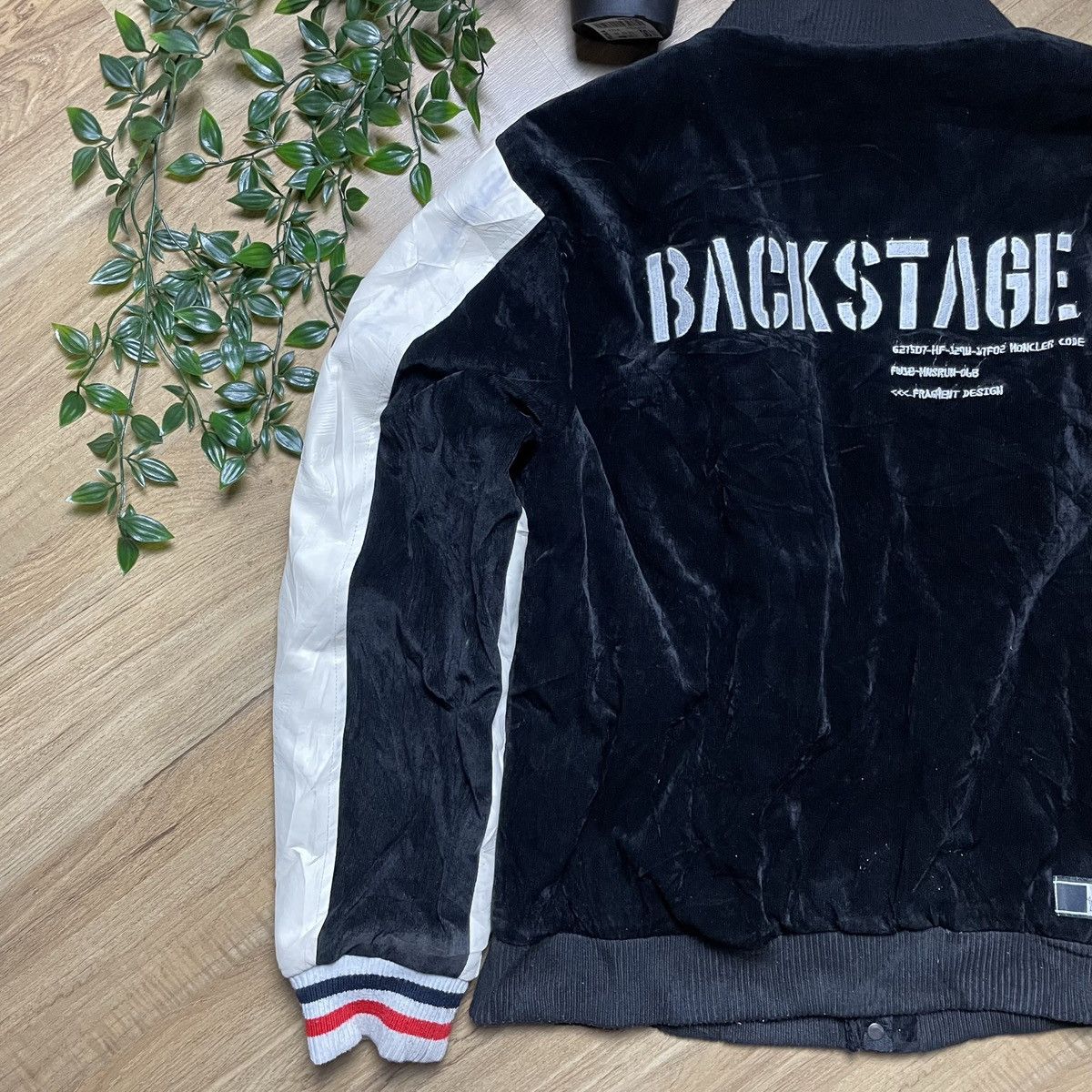 Moncler Fragment Varsity Jacket Hiroshi Fujiwara Backstage