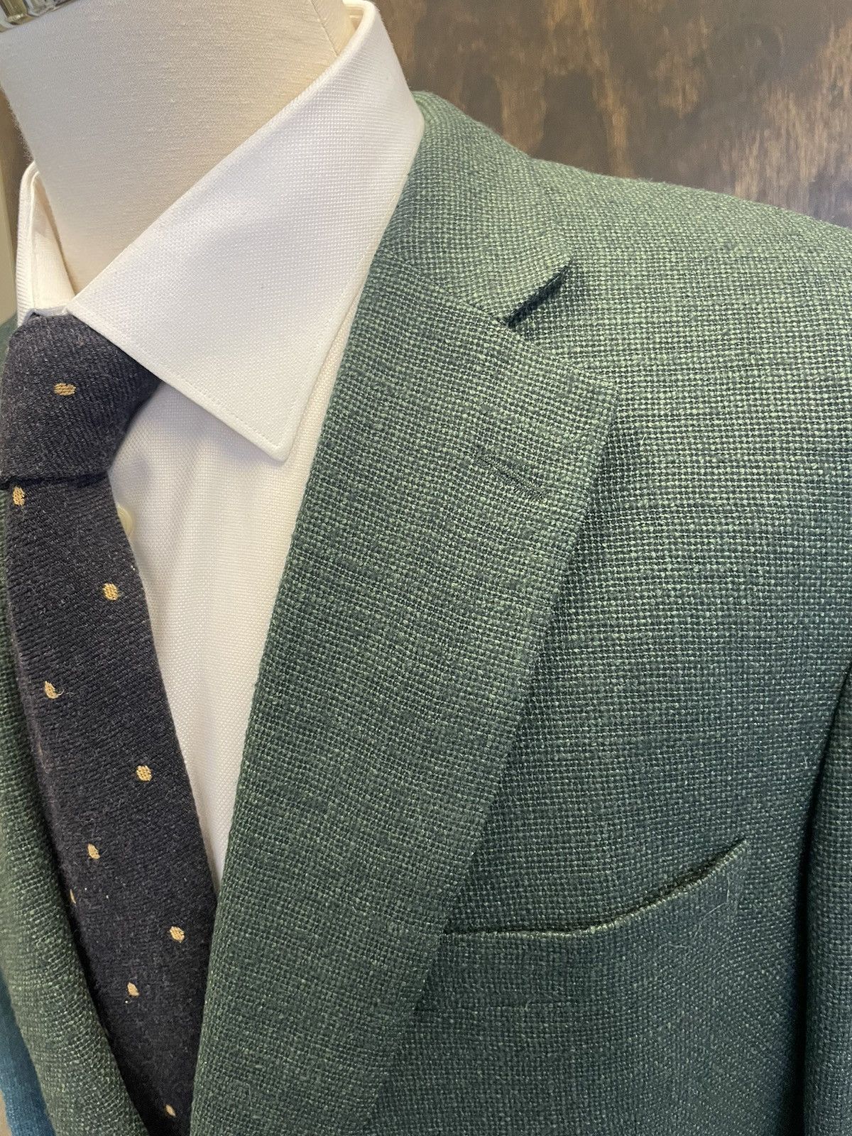 Paul Stuart Tri-Blend Tweed Stuart 3 Jacket Size 46R - 2 Thumbnail