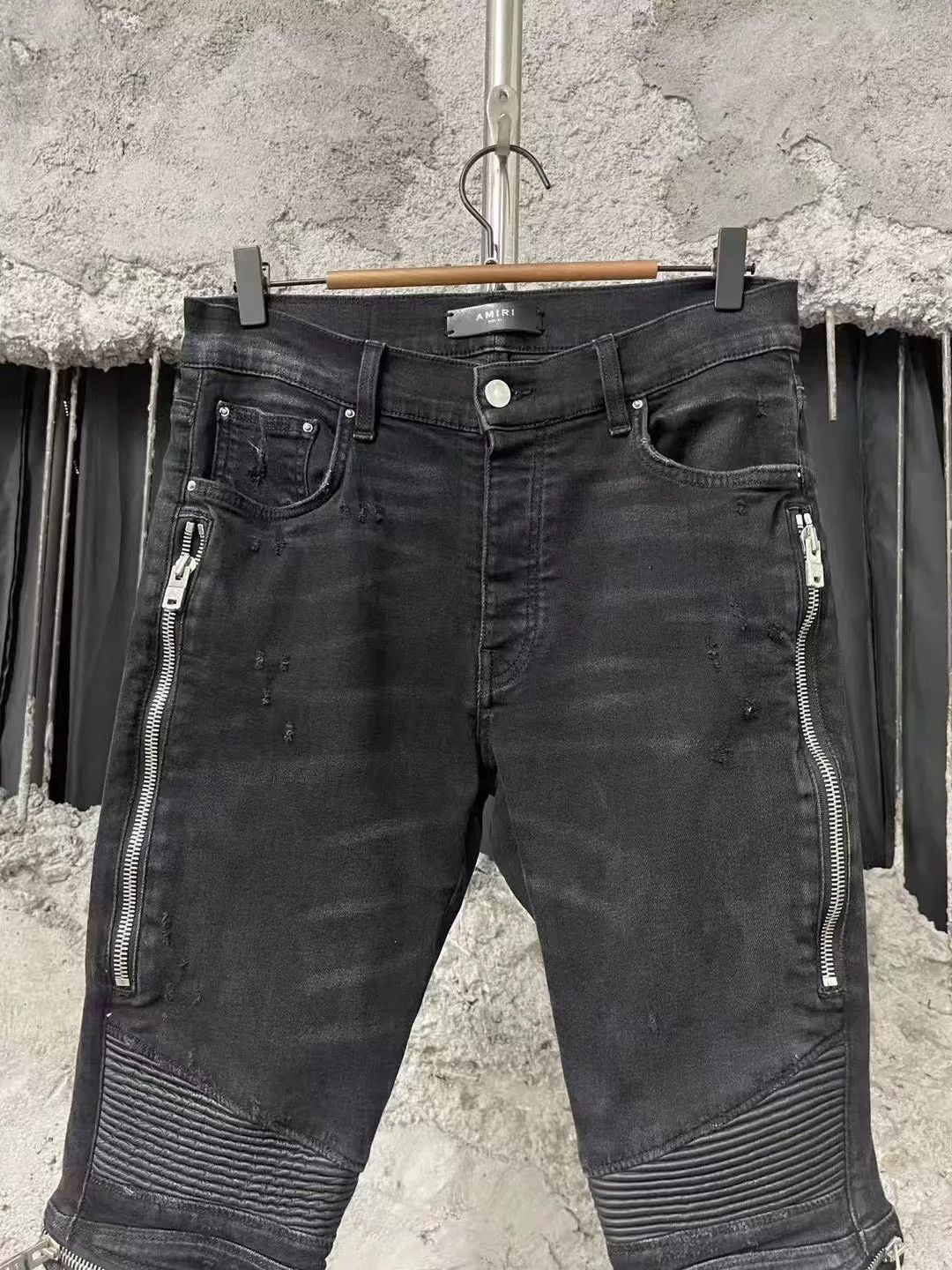 Amiri amiri mx2 black denim pants Size US 31 - 3 Thumbnail